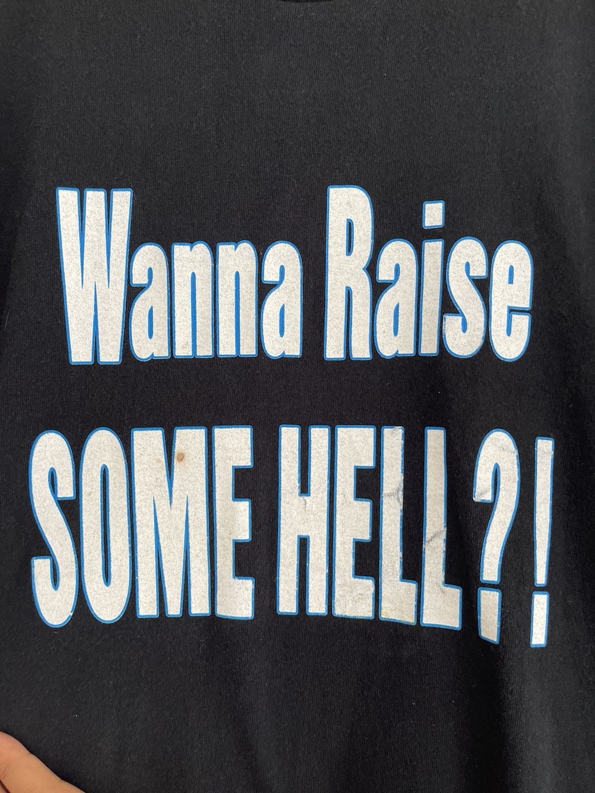 WWF Vintage Stone Cold Wanna Raise Some Hell?! WWF Size US XL / EU 56 / 4 - 3 Thumbnail