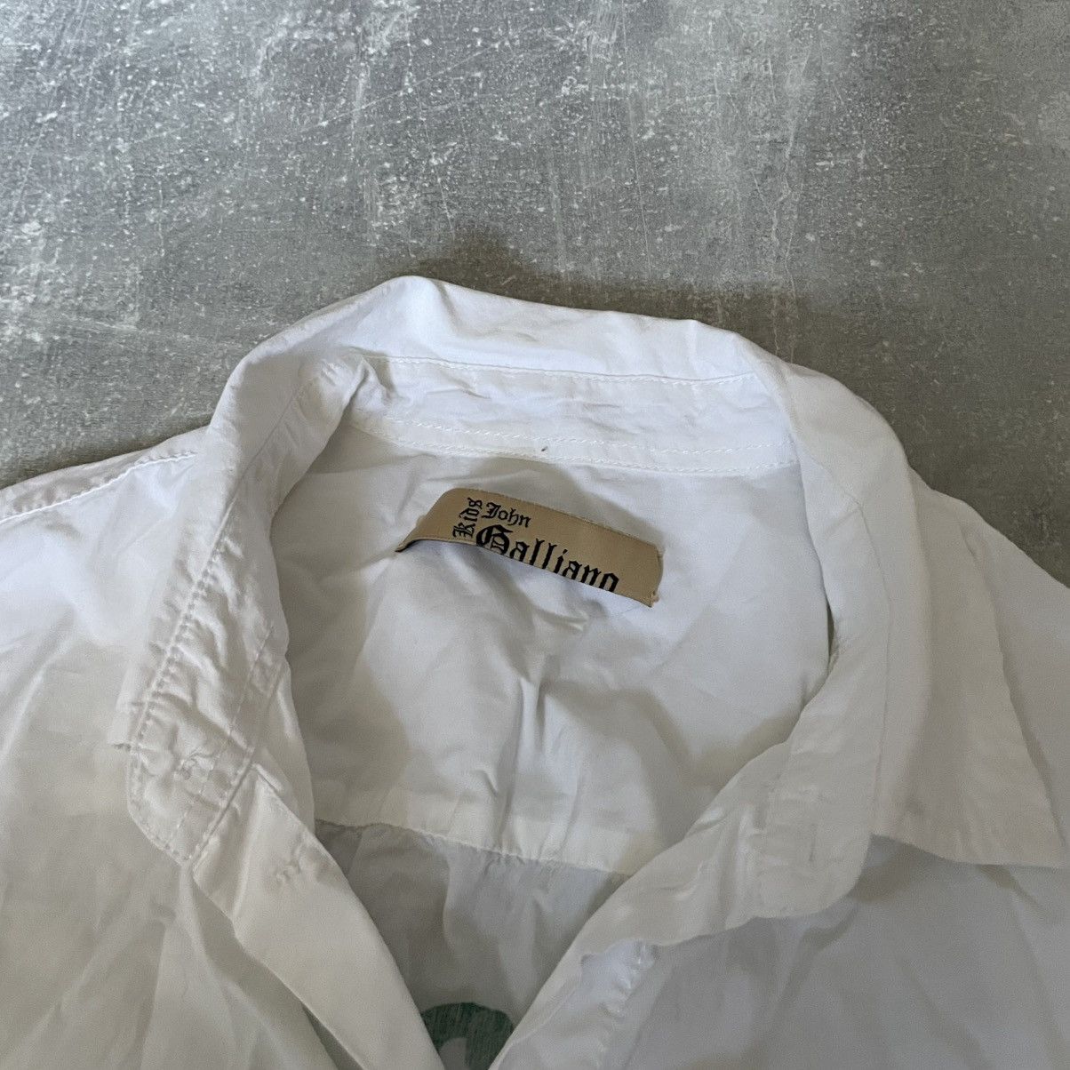 John Galliano John Galliano button sailboat crew boat NEWSPAPER tee SHIRT Size US S / EU 44-46 / 1 - 4 Thumbnail