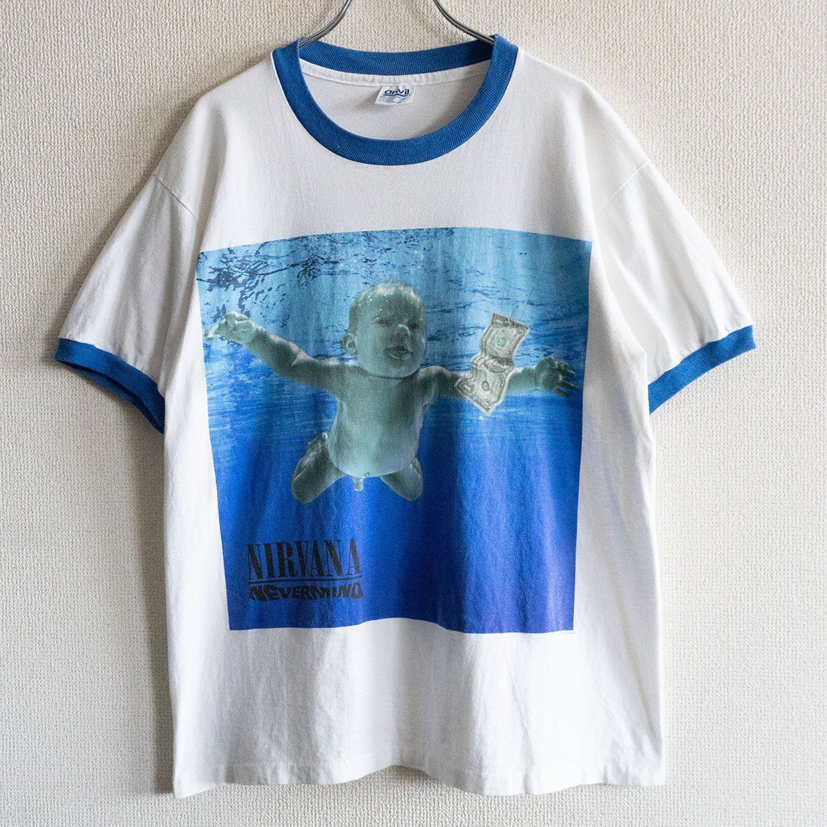 Nirvana × Vintage Vintage 90s Nirvana Nevermind Rare Grunge Tee