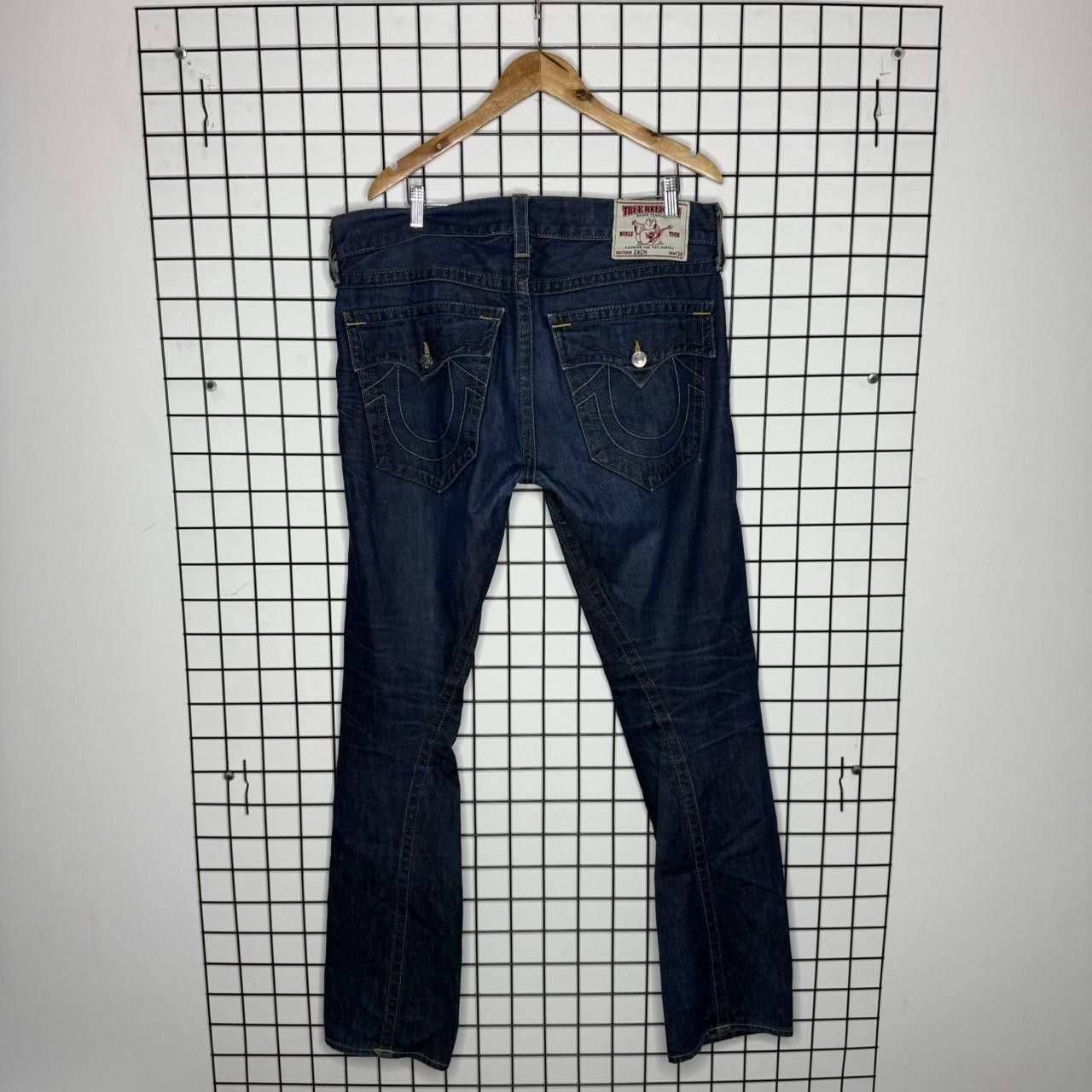 True Religion True Religion Zach Jeans Fat Stitch Boot Cut Size US 34 / EU 50 - 2 Thumbnail