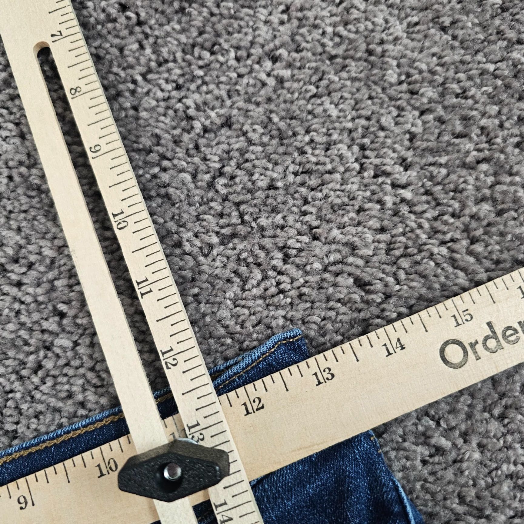 J Brand J Brand Jeans Womens 27 Slim Fit Mid Rise Stretch Dark Denim Straight Teagan 25x28 Blue Size 25" / US 0 / IT 36 - 5 Thumbnail