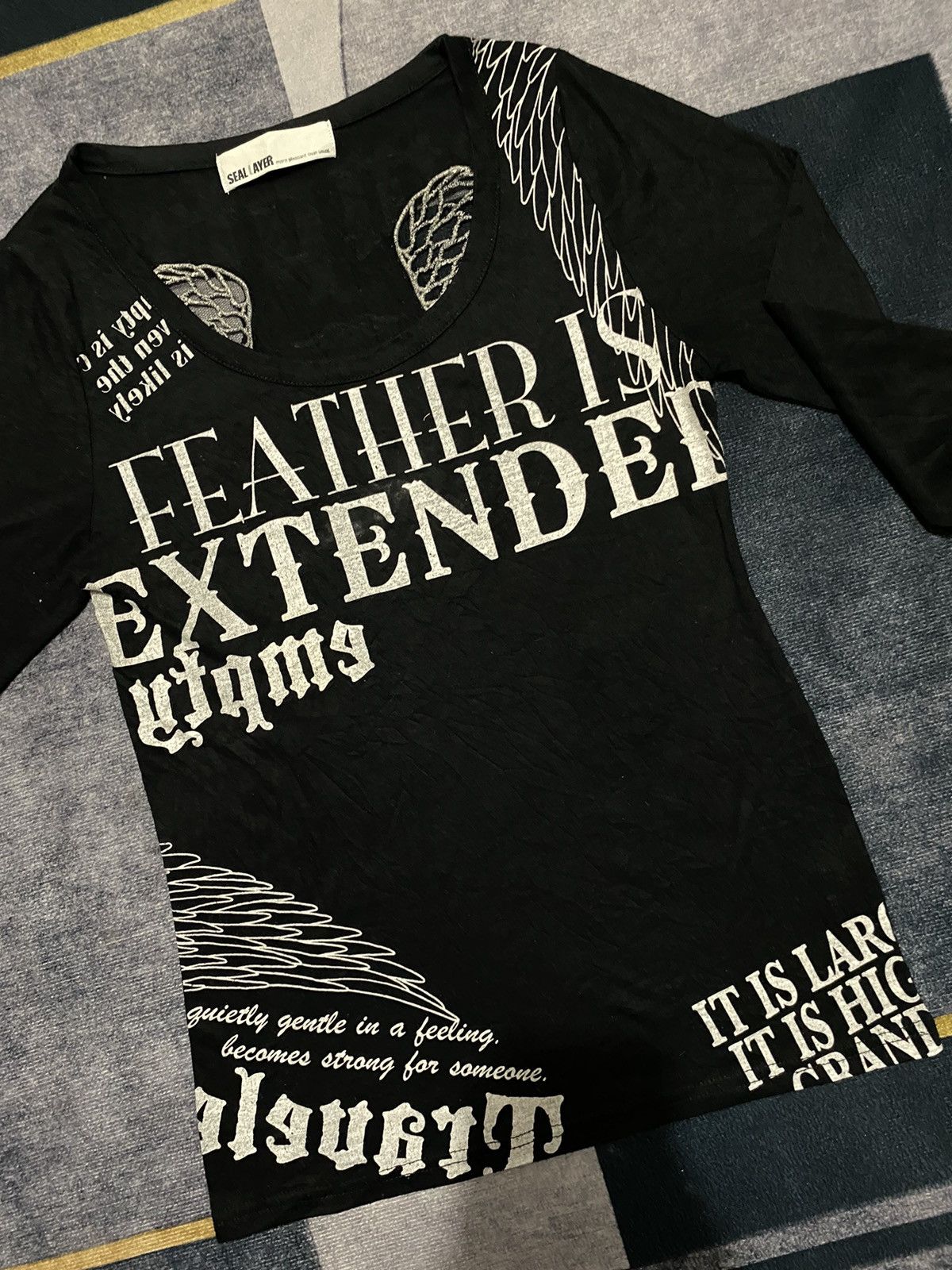 If Six Was Nine SEAL LAYER CROSS PUNK STYLE LONG SLEEVE Size S / US 4 / IT 40 - 4 Thumbnail