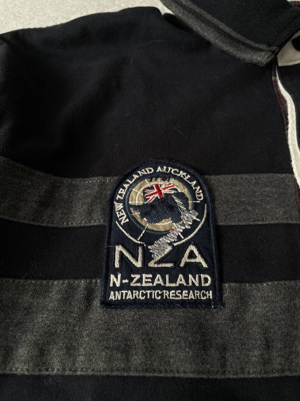 New Zealand Outback × Vintage Vintage New Zealand Auckland Rugby Long Sleeve Big Logo Y2K Size US L / EU 52-54 / 3 - 9 Thumbnail