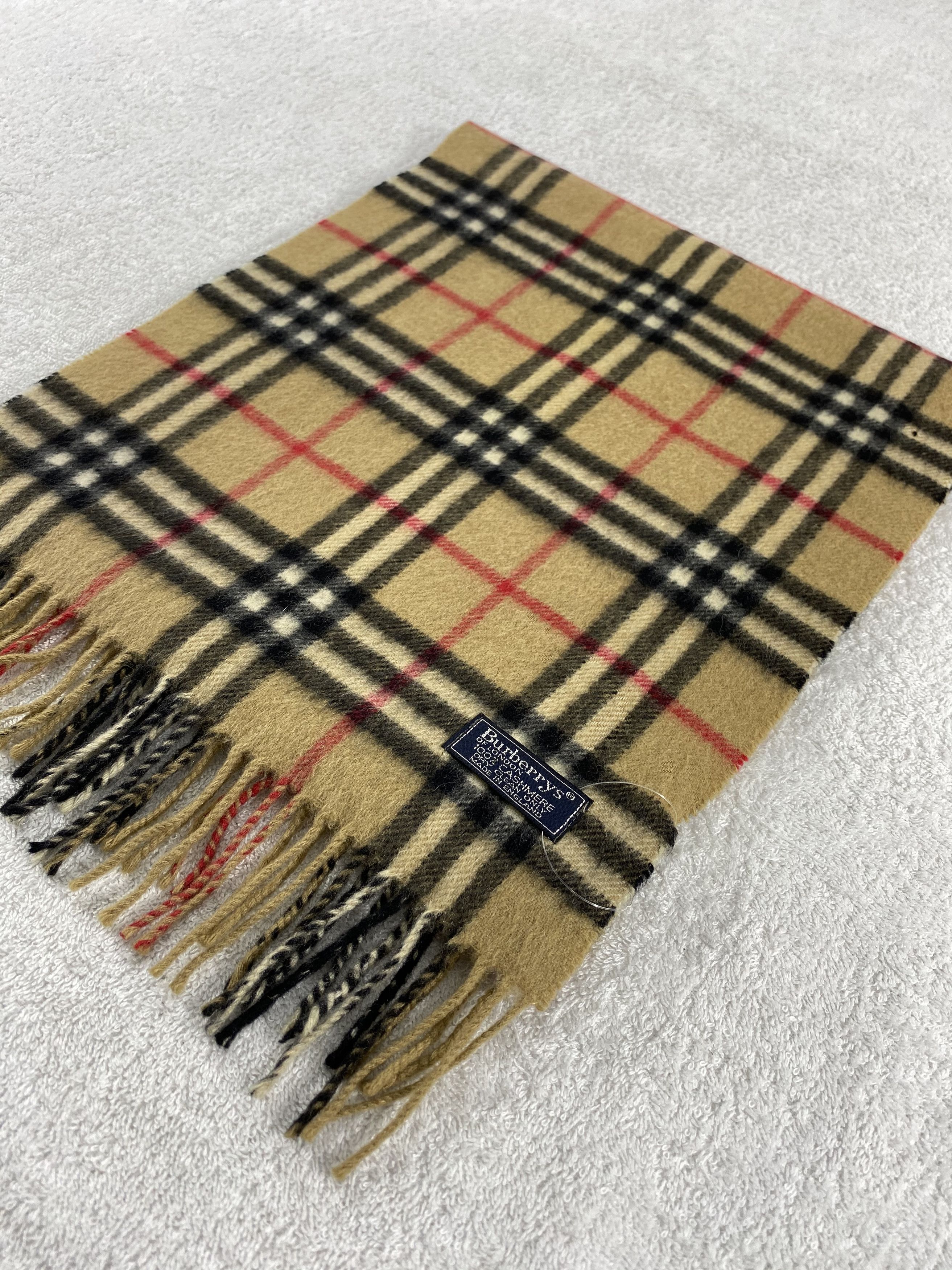 Burberry Vintage Burberry Scarf/Muffler/Neckwear MF634 Size ONE SIZE - 3 Thumbnail