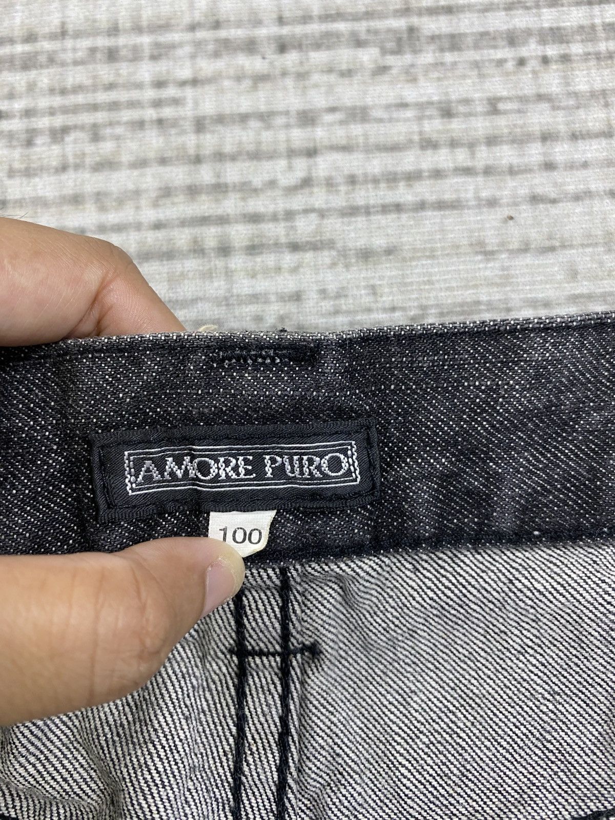If Six Was Nine × Japanese Brand × Vintage Vintage Amore Puro Double Waist Pocket Pants Size US 38 / EU 54 - 12 Thumbnail