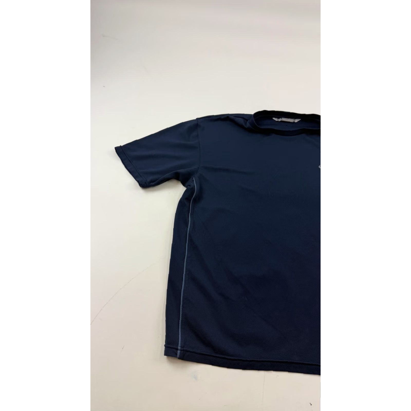 Nike Nike Shirt Mens M Navy Blue Short Sleeve Athletic Performance Training Tee Size US M / EU 48-50 / 2 - 2 Thumbnail