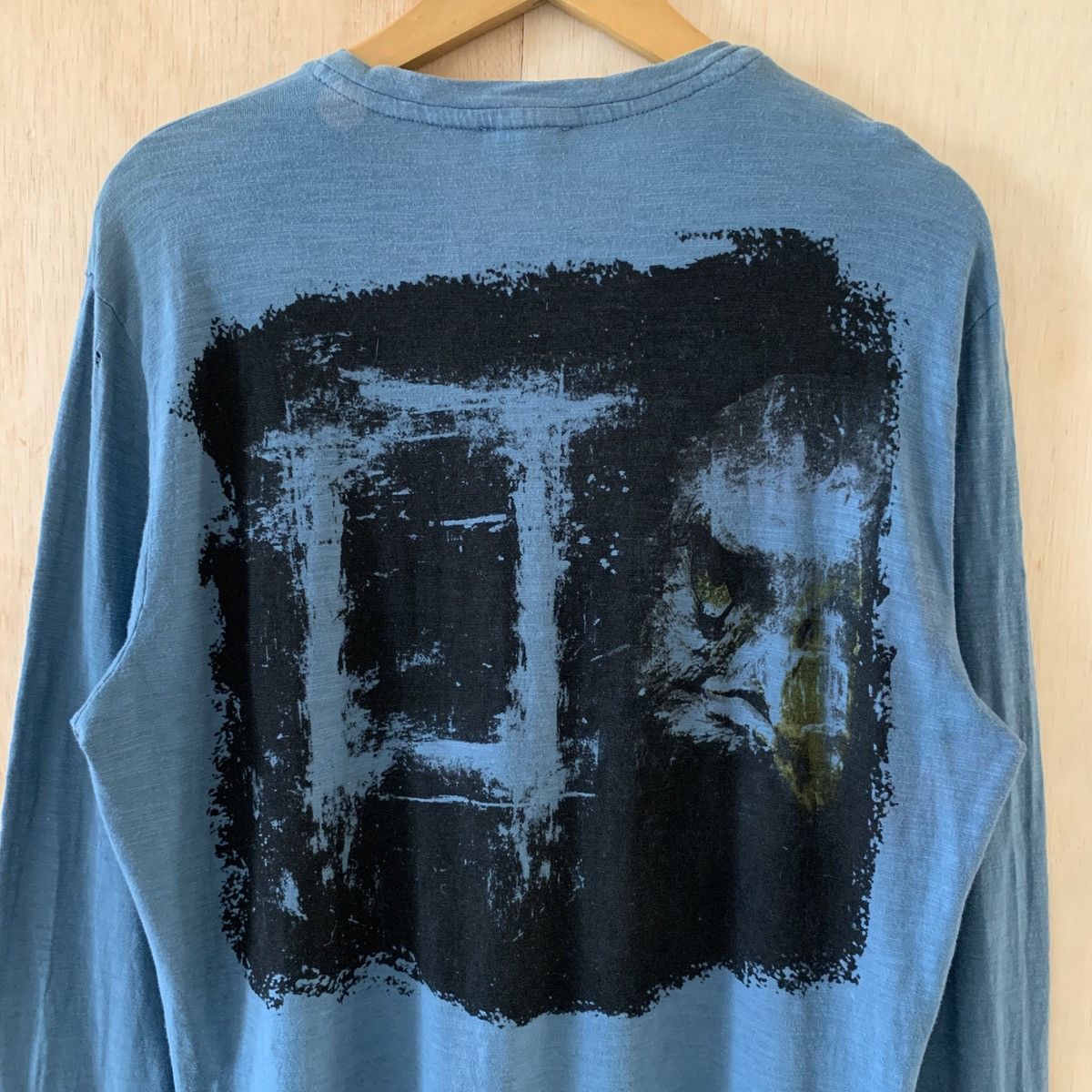 Armani × Designer Armani Jeans Long Sleeve Abstract Pattern T-shirt Size US XL / EU 56 / 4 - 8 Thumbnail