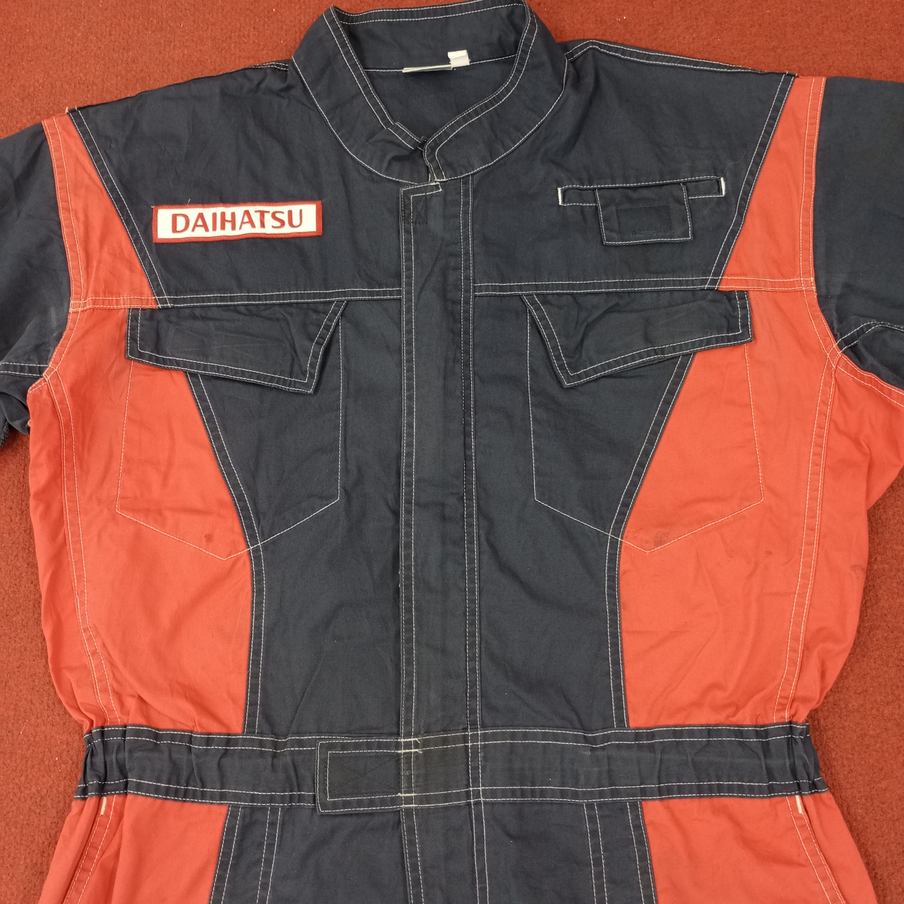 Japanese Brand × Vintage Daihatsu Japanese Motorsports Coverall Jacket c232n10 Size US L / EU 52-54 / 3 - 5 Thumbnail