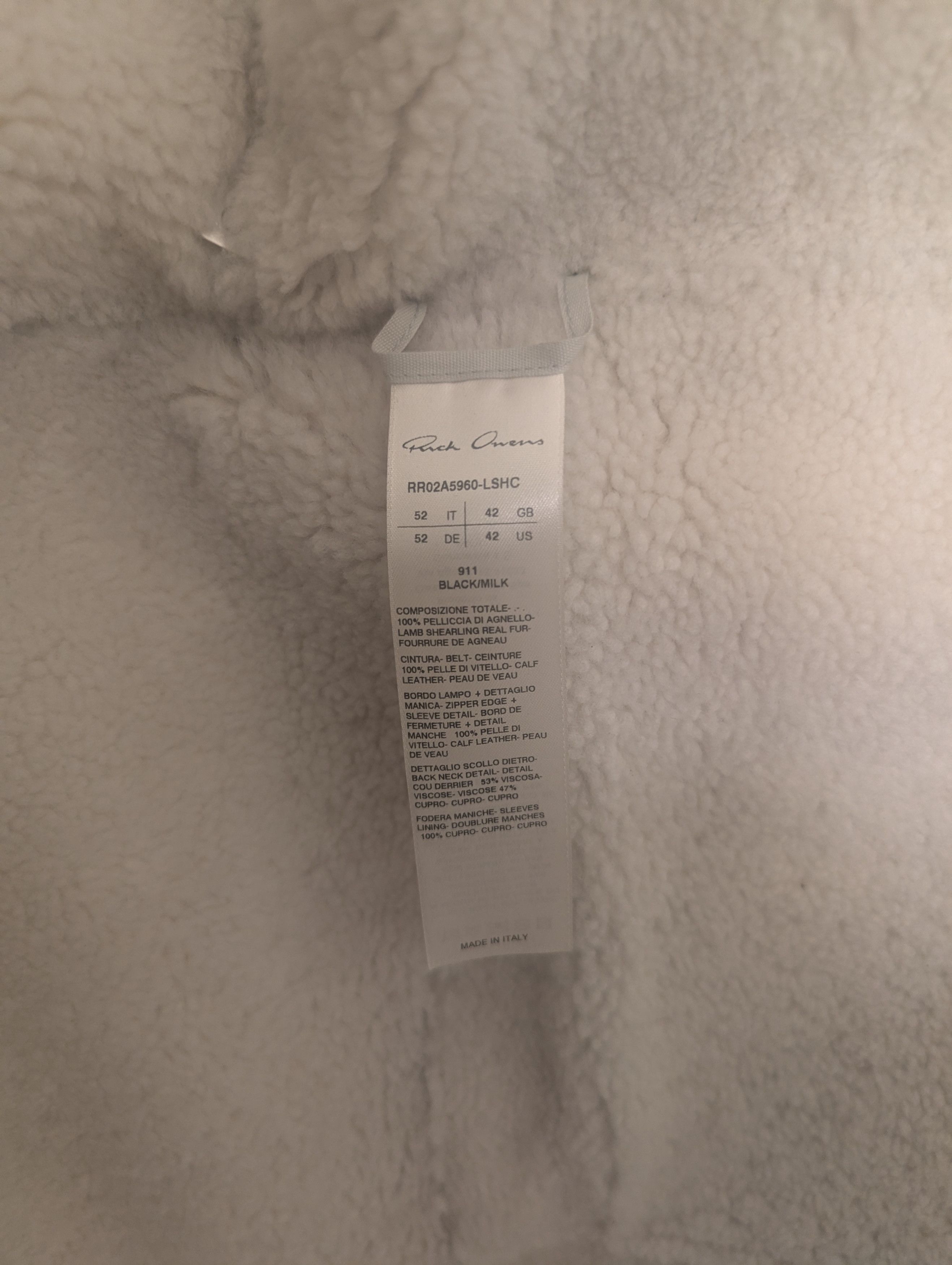 Rick Owens RICK OWENS FW21 GETHSEMANE KLAUS COAT Size US L / EU 52-54 / 3 - 10 Thumbnail