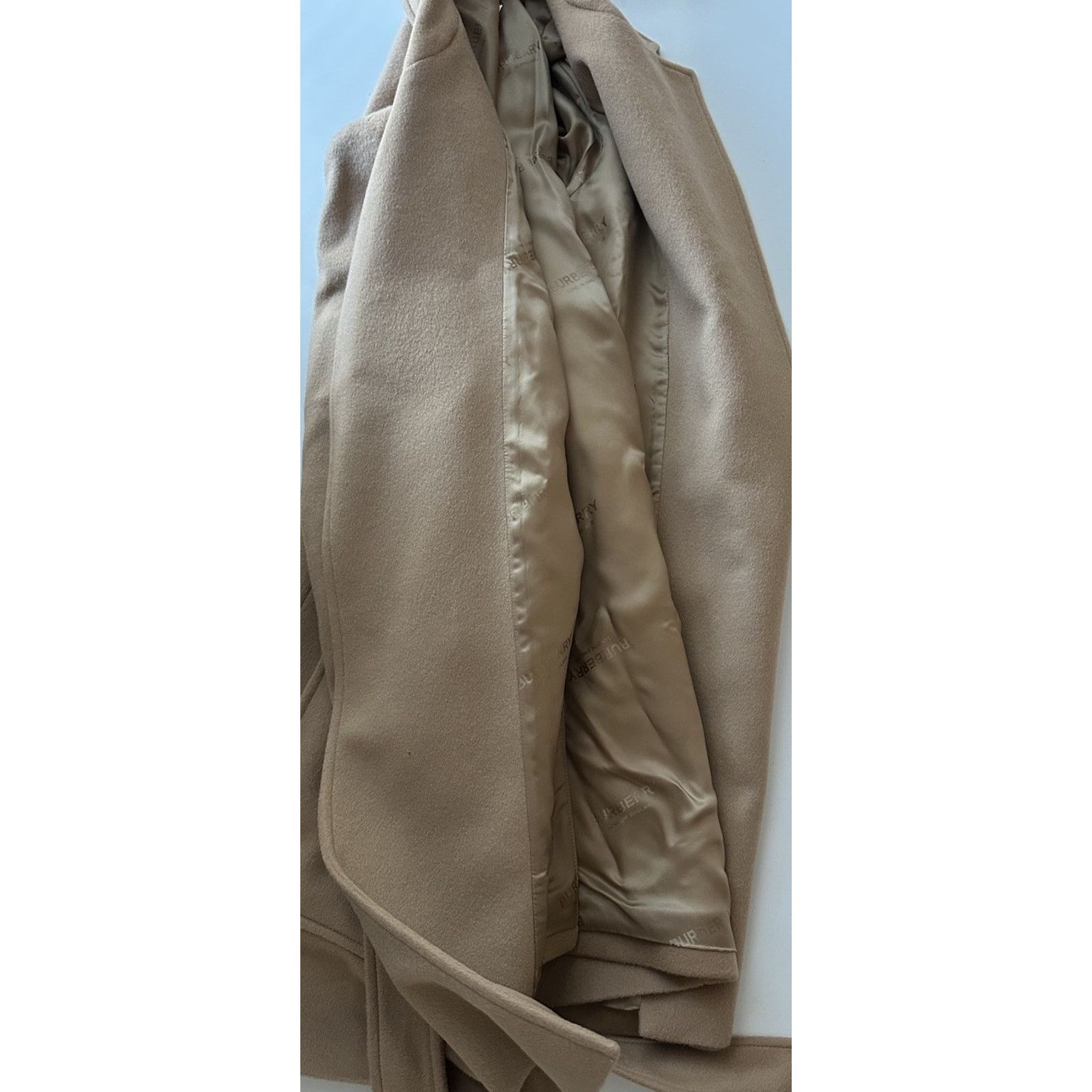 Burberry Burberry Wool/Cashmere Camel Jacket 10 US 8073327 Size L / US 10 / IT 46 - 9 Thumbnail