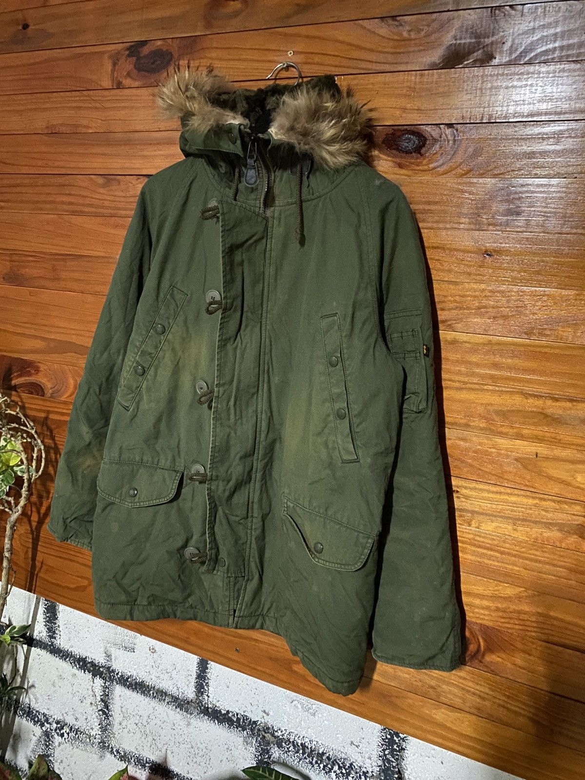 Alpha Industries Alpha Industries M-51 Fishtail Parka with Faux Fur Hood Size US M / EU 48-50 / 2 - 4 Thumbnail