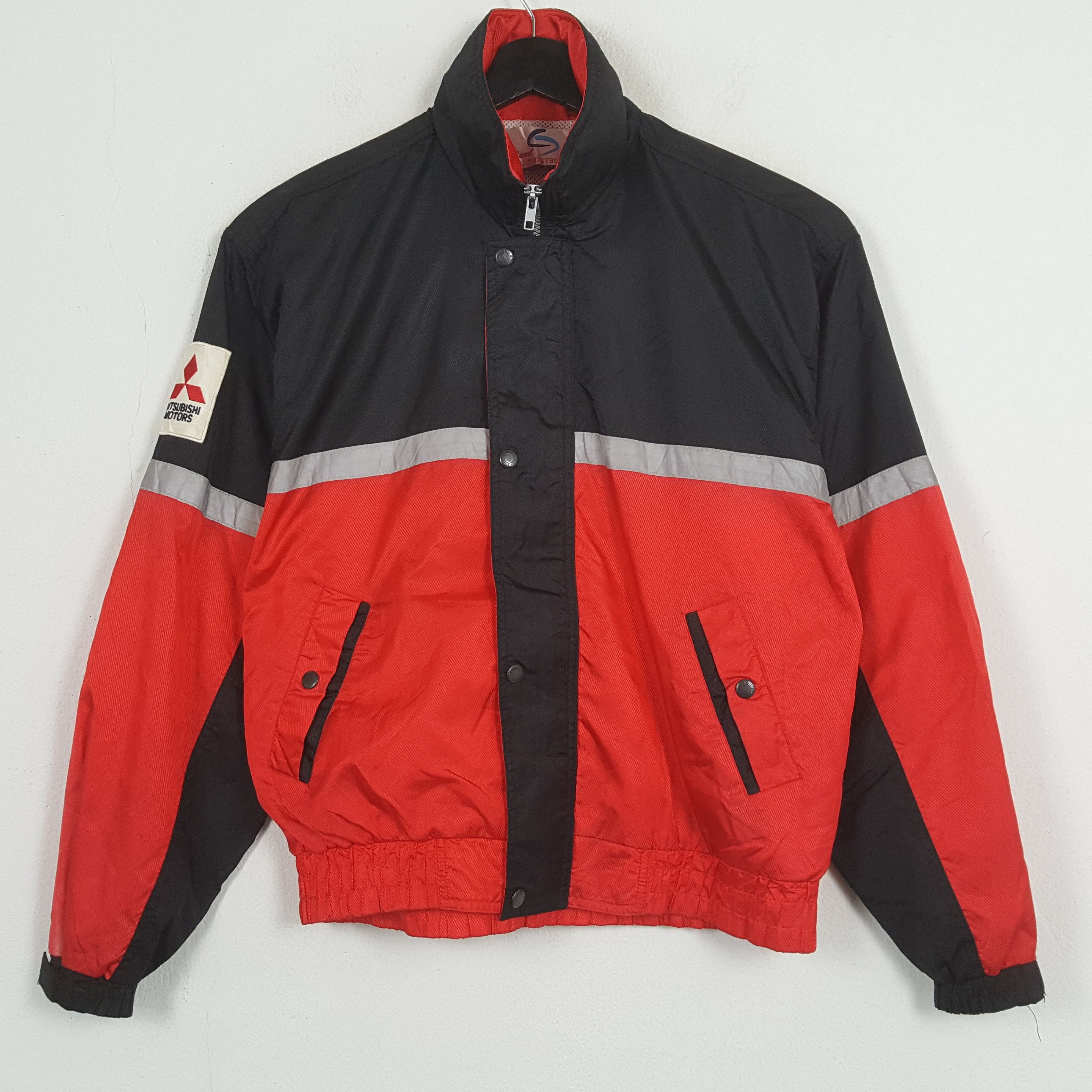 Japanese Brand MITSUBISHI MOTORS Japanese Racing Style Jacket C292N10 Size US L / EU 52-54 / 3 - 3 Thumbnail