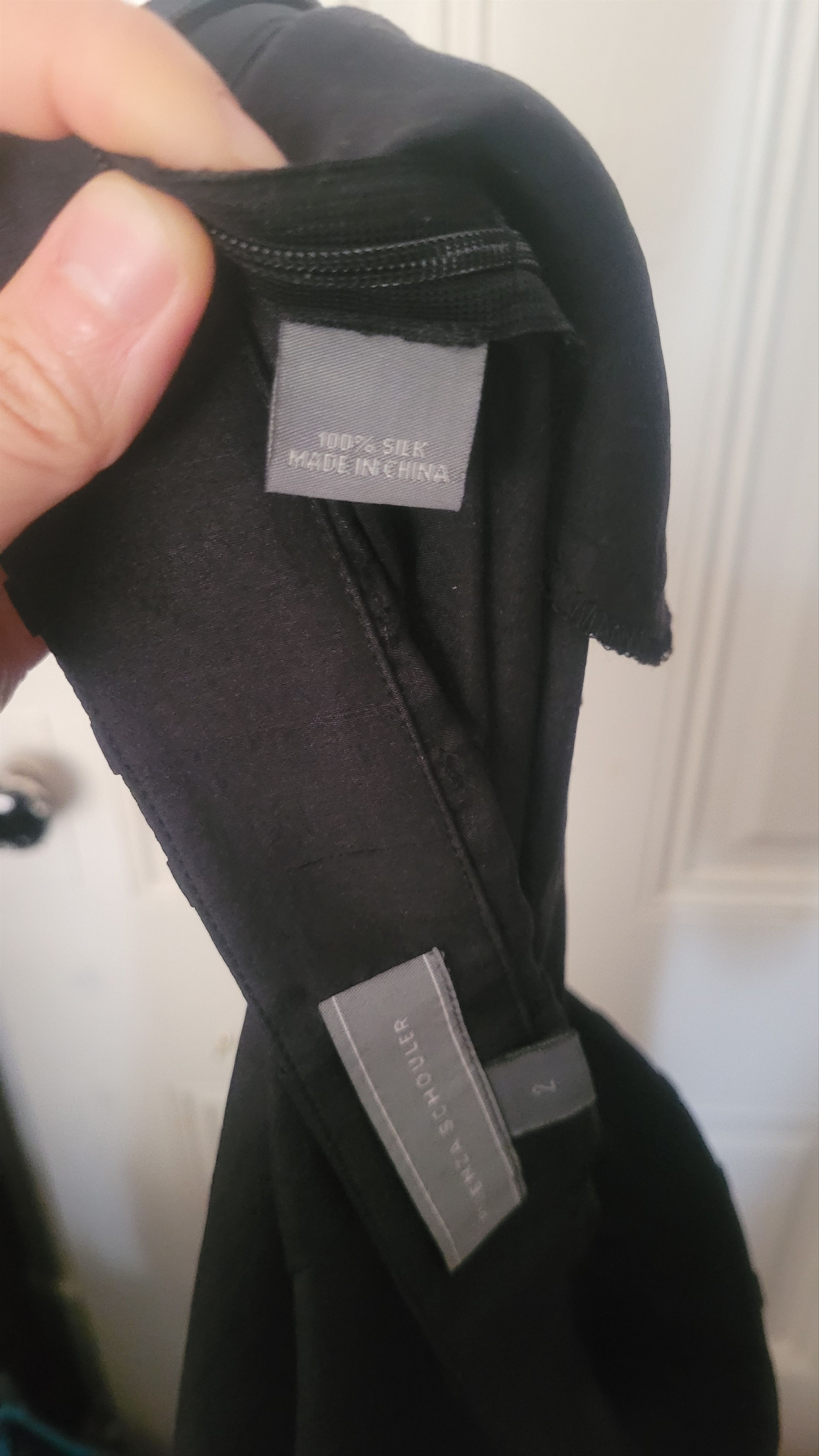 Proenza Schouler Proenza Schouler 100% Silk Tapered Pants Size 26" / US 2 / IT 38 - 7 Thumbnail