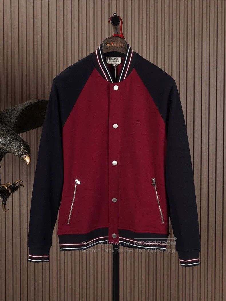 Hermes Men's Baseball Jacket