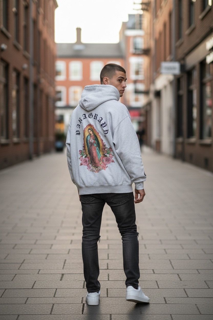 If Six Was Nine Rare print🔥 Paragraph Hoodie – Our Lady Graphic Size US XL / EU 56 / 4 - 12 Thumbnail