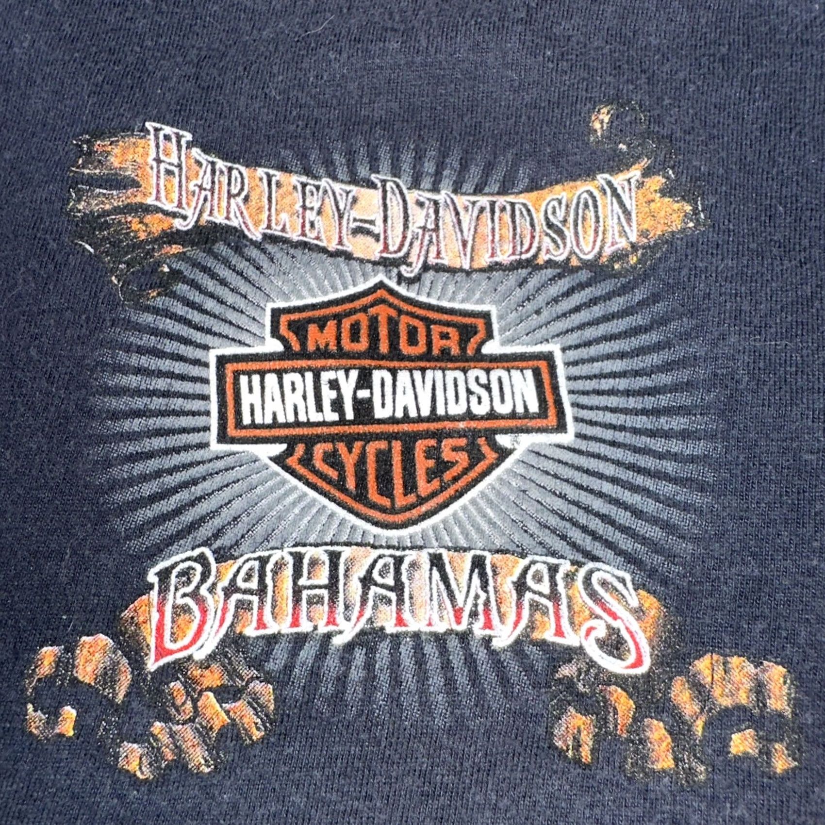 Harley Davidson VINTAGE Harley-Davidson Muscle Tee Bahamas Medium Black Men T-Shirt M Black Mens Y2K Size US M / EU 48-50 / 2 - 3 Thumbnail