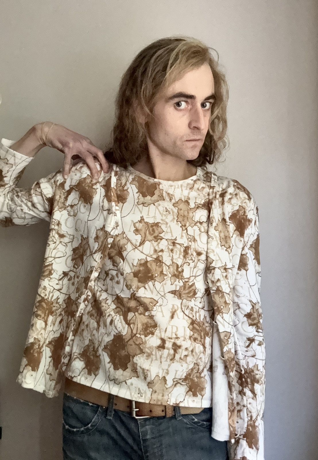 Nina Ricci Nina Ricci Autumnal Leaves/ Logo Print 2 Piece Twinset Size M / US 6-8 / IT 42-44 - 11 Thumbnail