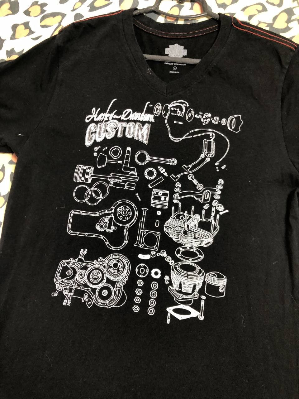 Hanes × Harley Davidson × Vintage T3 Vintage Miller Genuine Draft beer Harley Davidson Size US M / EU 48-50 / 2 - 9 Thumbnail