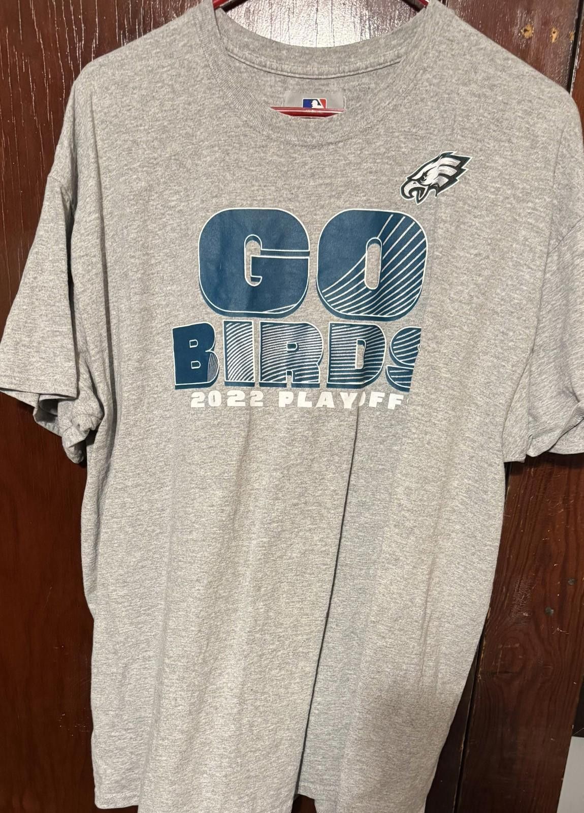 The Unbranded Brand Philadelphia Eagles Go Birds S/S T-Shirt Gray Men Sz XL Size ONE SIZE - 1 Thumbnail