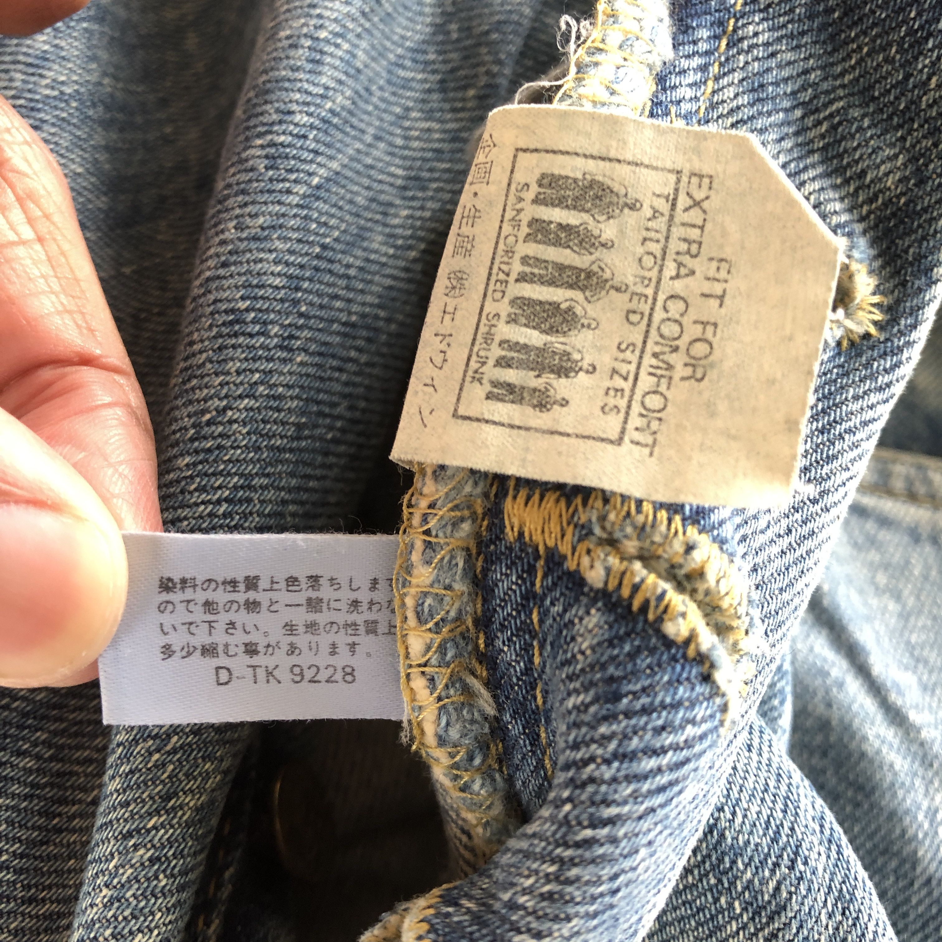Lee Vintage 90s Lee Sanforized Jeans Lee Faded Light Wash Denim Size 28" / US 6 / IT 42 - 11 Thumbnail