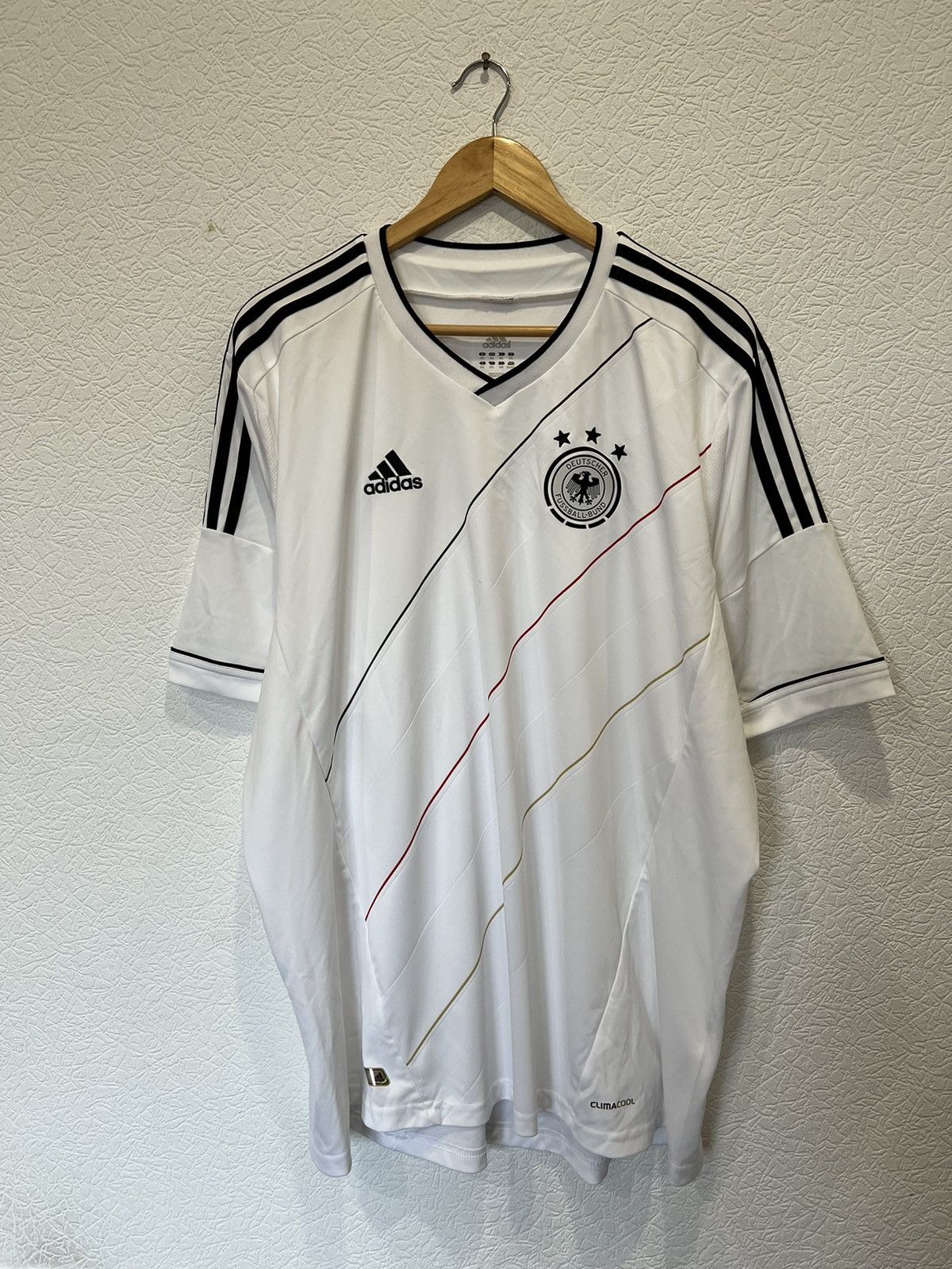 Adidas Adidas Germany 2012 Home Kit Soccer Jersey Football Size US XXL / EU 58 / 5 - 1 Thumbnail
