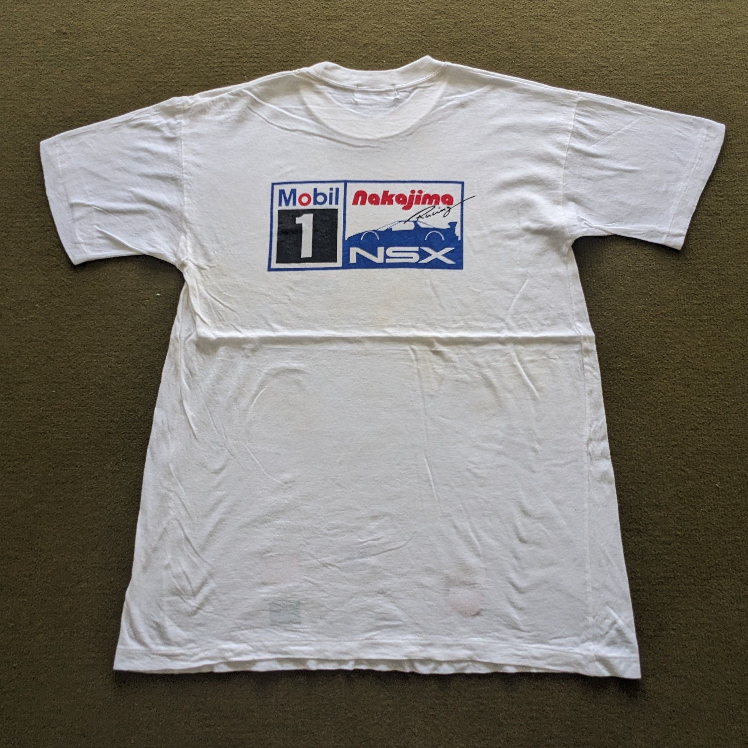 Other Vintage MOBIL 1 Nakajima NSX Racing T-shirt Size US M / EU 48-50 / 2 - 1 Thumbnail