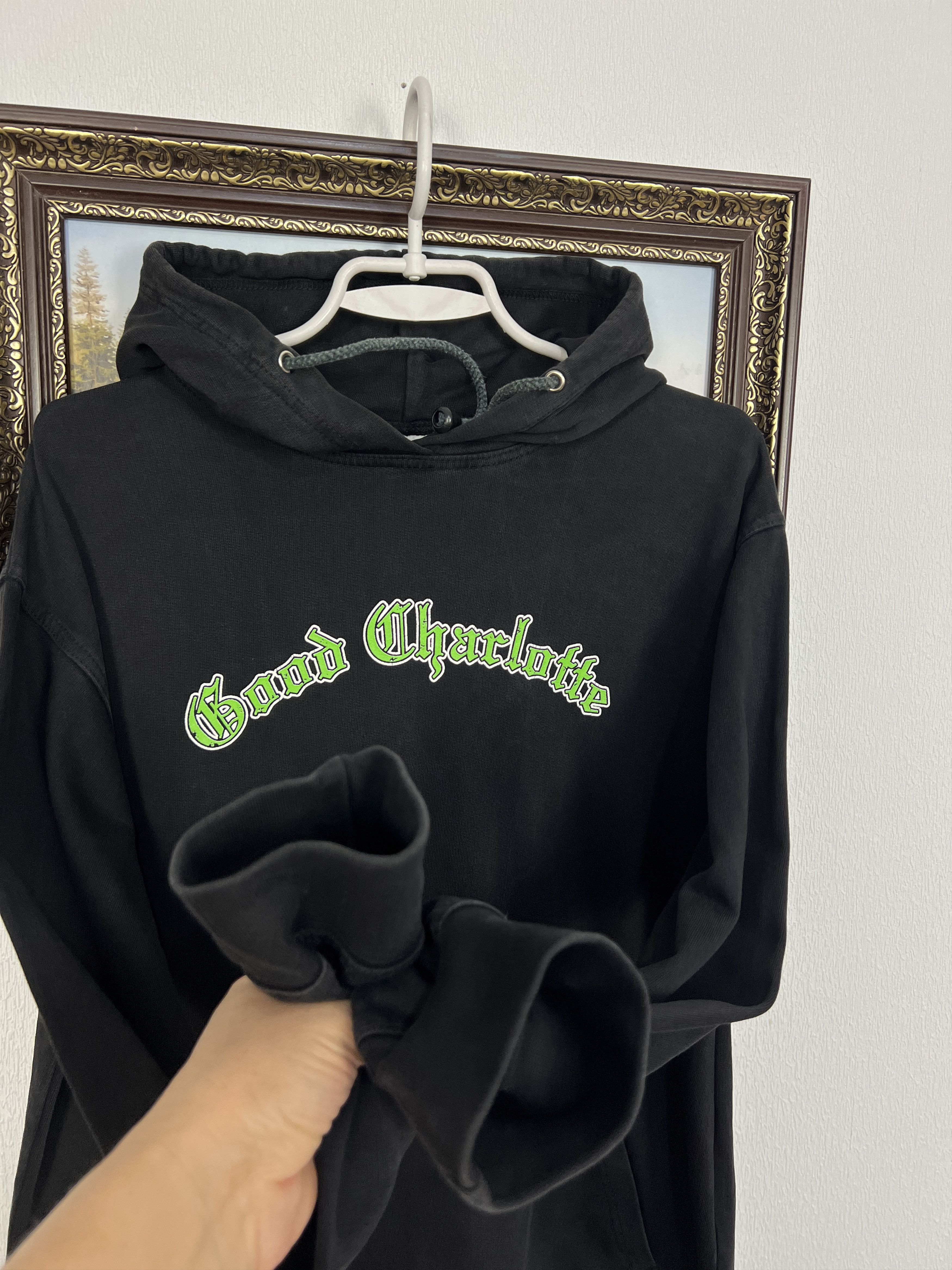 Vintage Vintage Good Charlotte Band Tour Hoodie Jacket Rare Hype Size US M / EU 48-50 / 2 - 7 Thumbnail