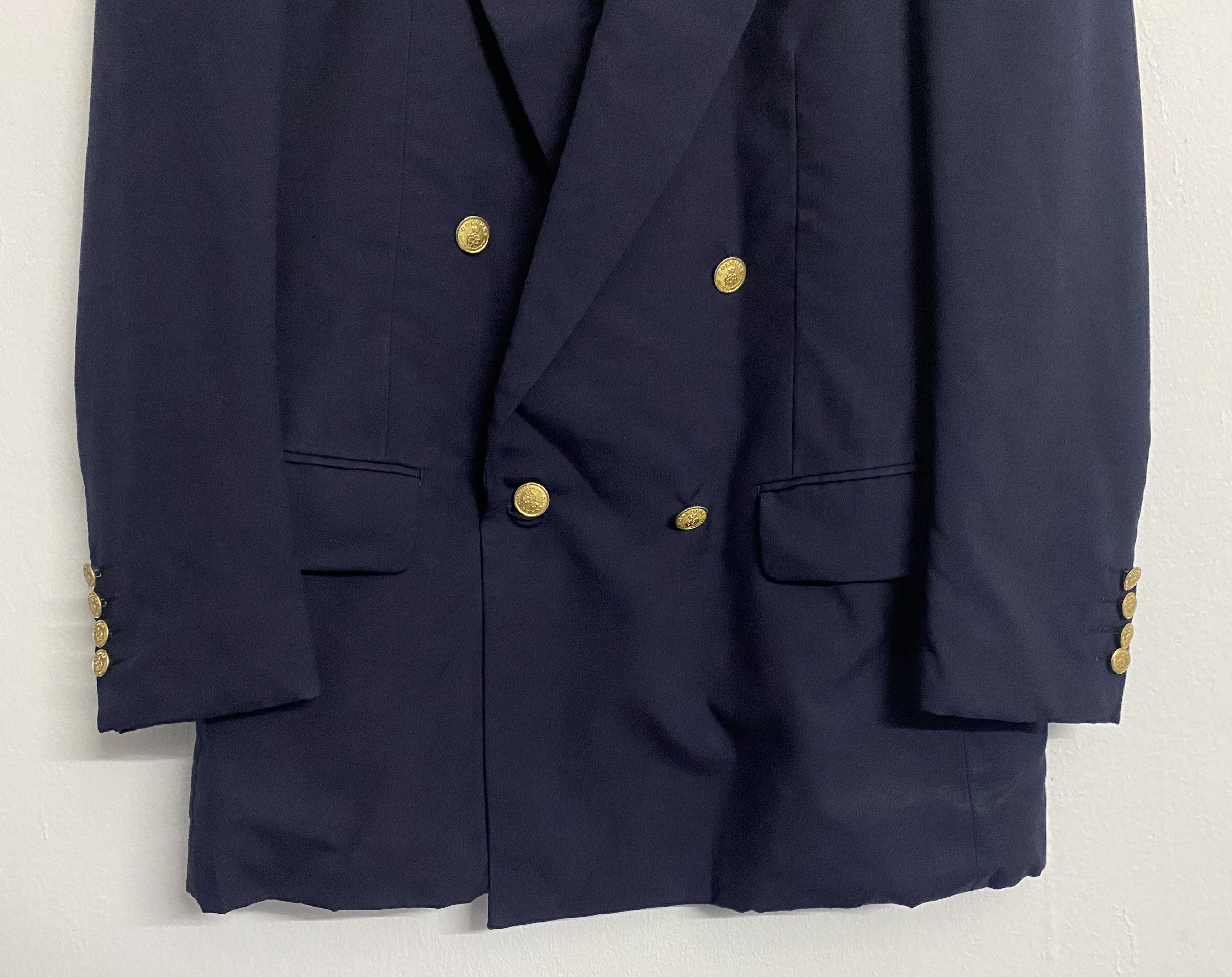 Alexander Julian Colour Alexender Julian Inky Blue DB Blazer Size 50R - 4 Thumbnail