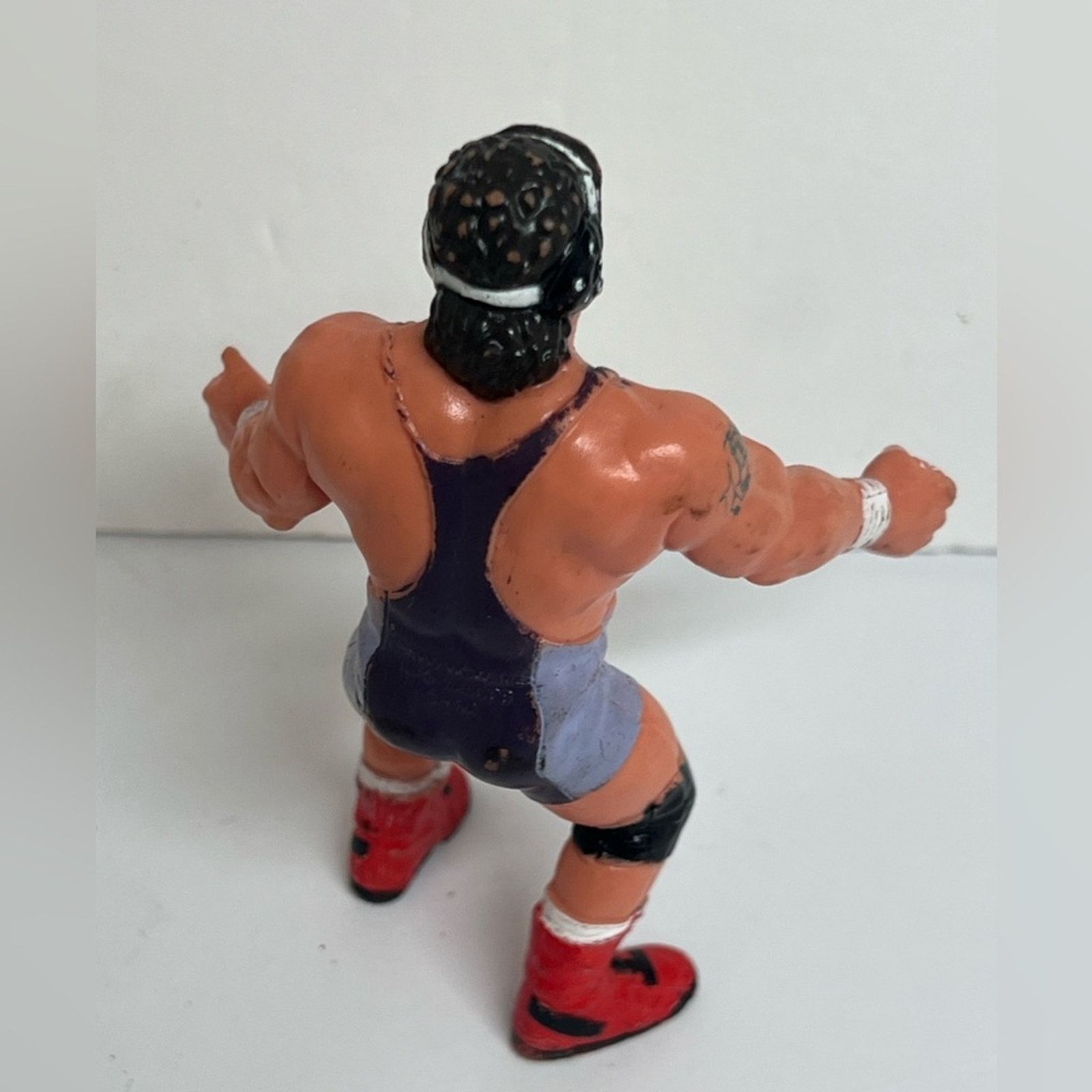 WCW/nWo Vintage 1990 WCW RICK STEINER Galoob Wrestling Figure Loose Size ONE SIZE - 3 Thumbnail