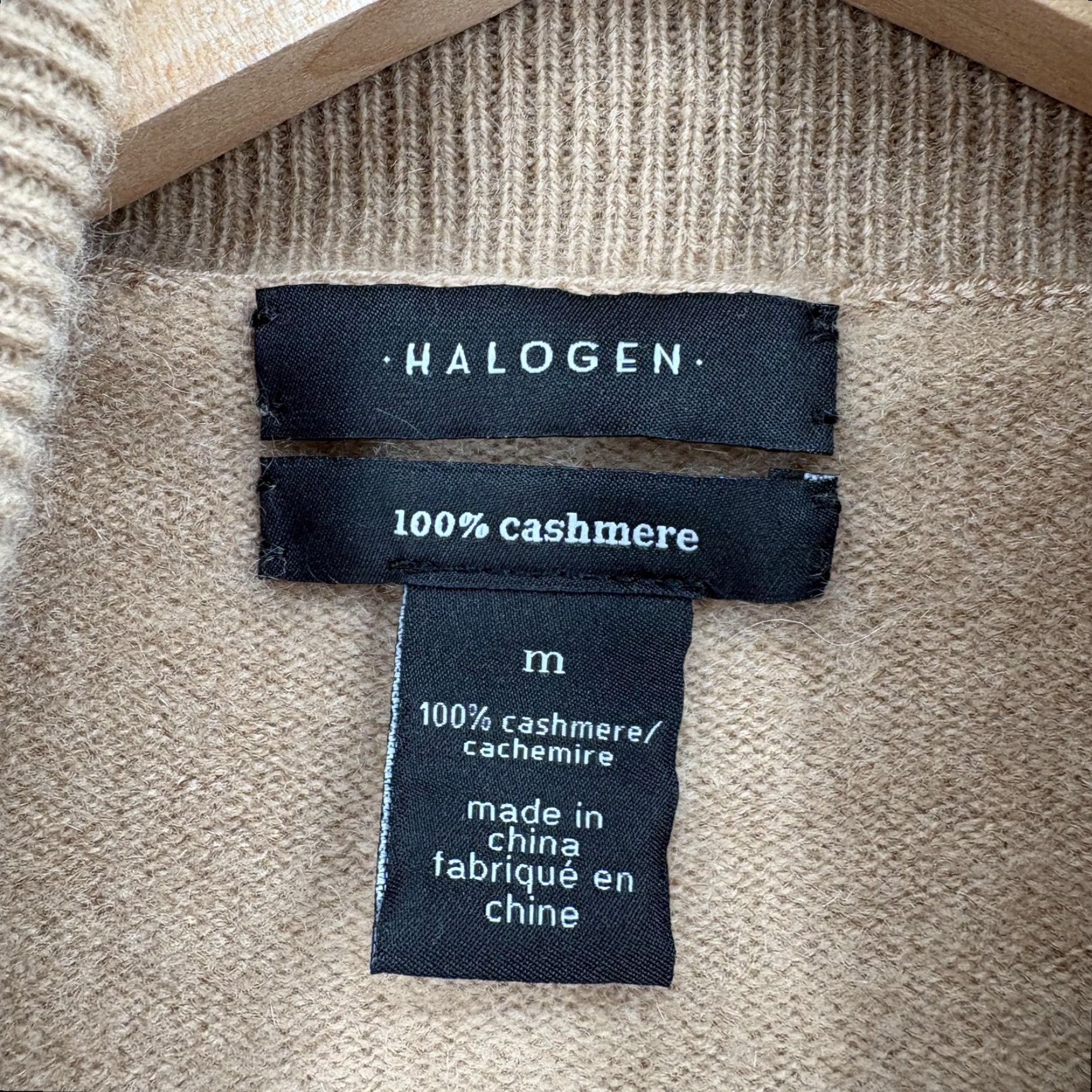 Vintage Halogen Sweater Womens M Brown 100% Cashmere Turtleneck Knit Pullover Cozy Vintage No Size M / US 6-8 / IT 42-44 - 4 Thumbnail