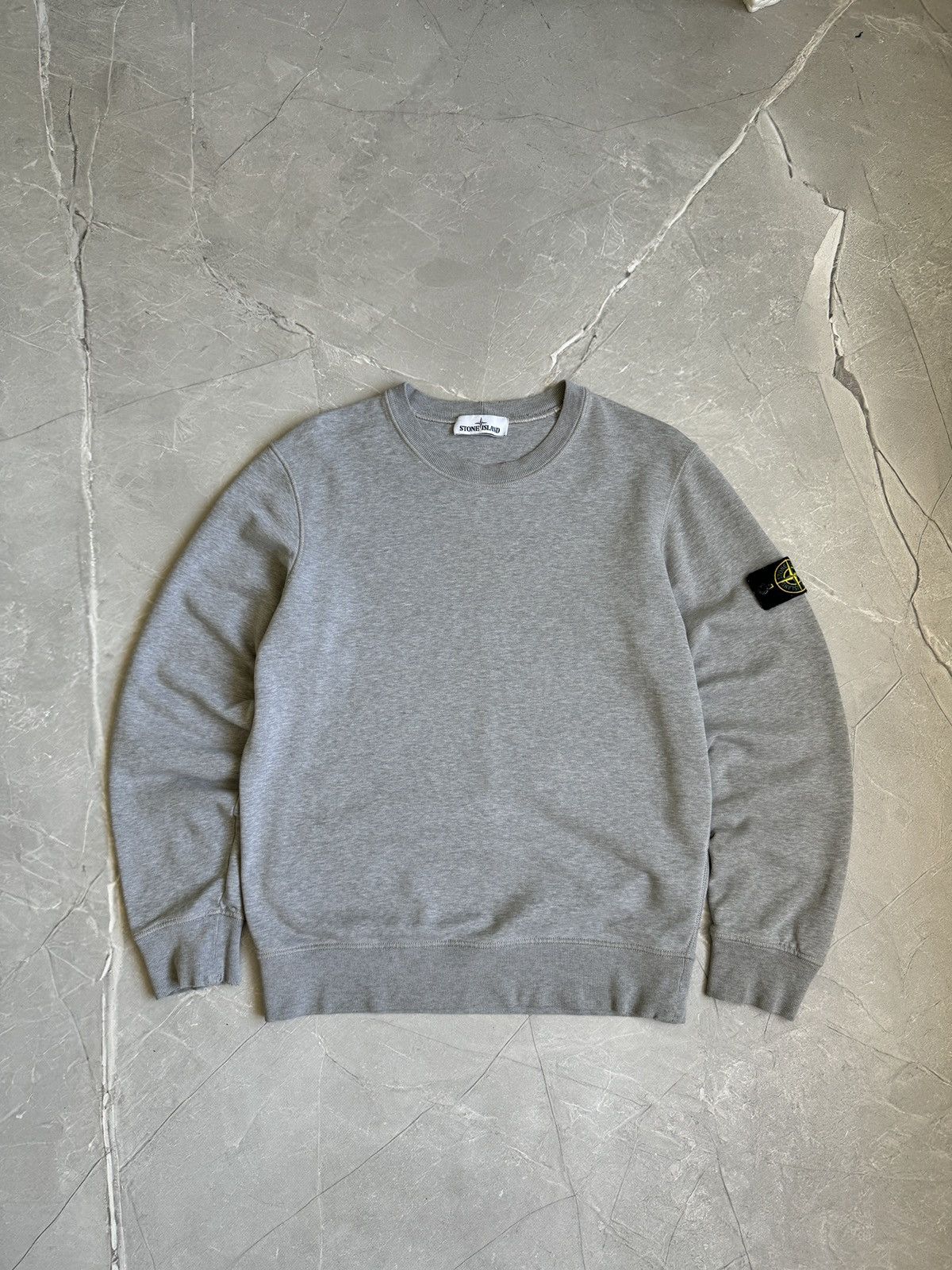 Stone Island Stone Island Grey Sweatshirt Crewneck Distressed Size US M / EU 48-50 / 2 - 1 Thumbnail