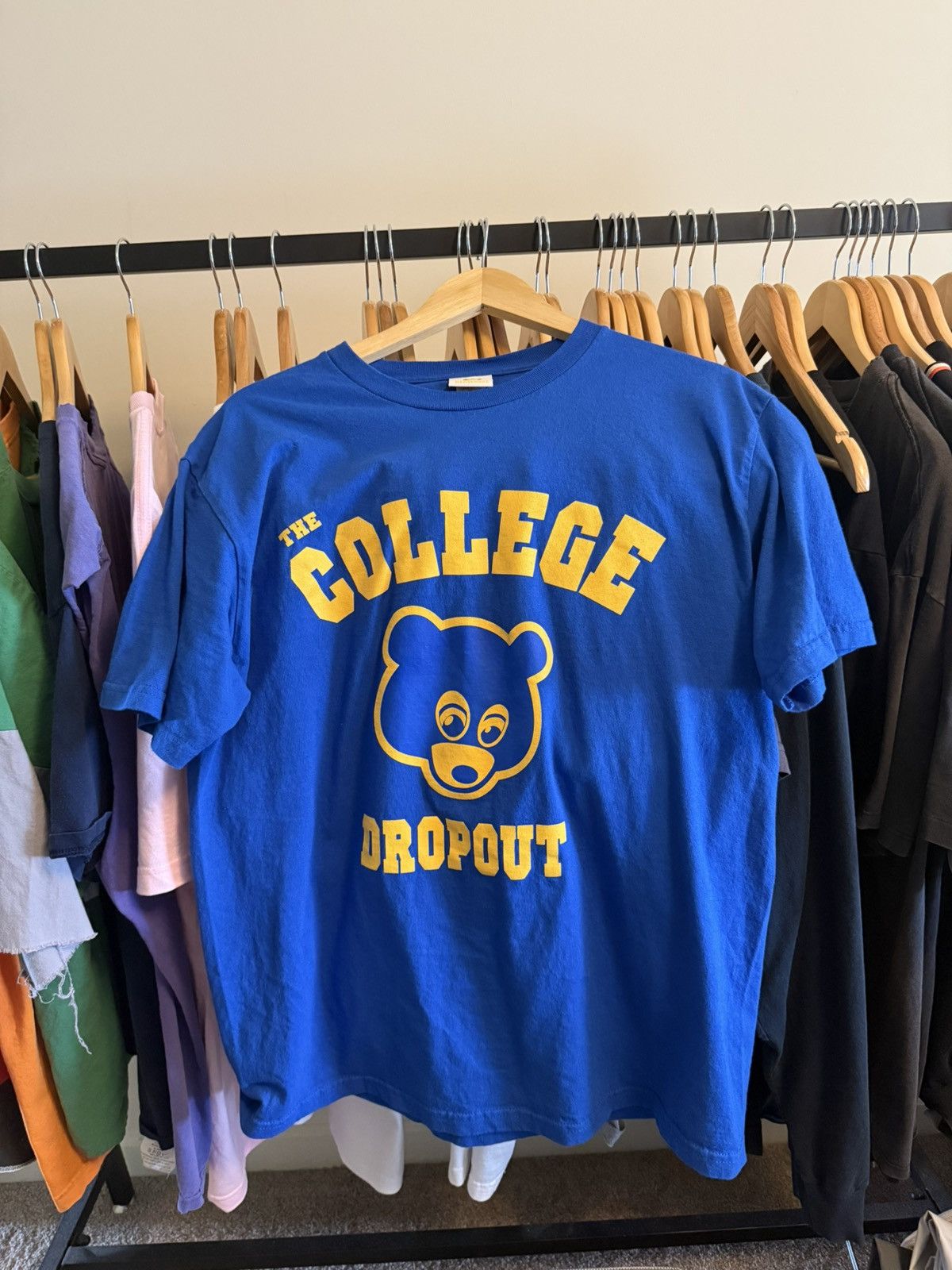 Kanye West Vintage Kanye West College Dropout Shirt Size US L / EU 52-54 / 3 - 1 Thumbnail