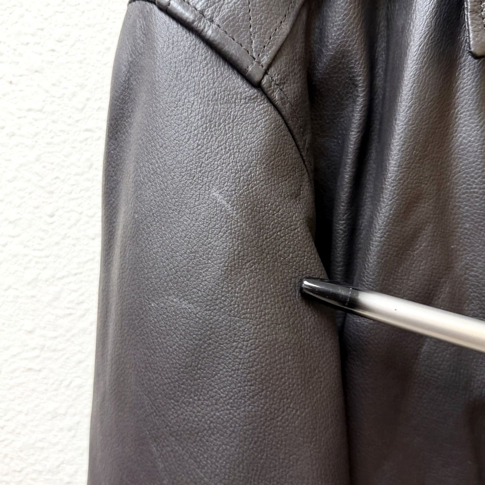 Vintage VINTAGE US Army Air Force Leather Jacket Mens M Reg Black Flyer's A-2 Size US L / EU 52-54 / 3 - 7 Thumbnail