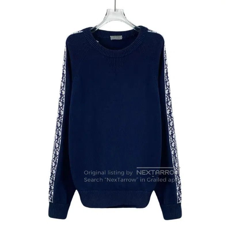Dior Dior Men's Blue Cotton Sweater . Size US L / EU 52-54 / 3 - 1 Thumbnail