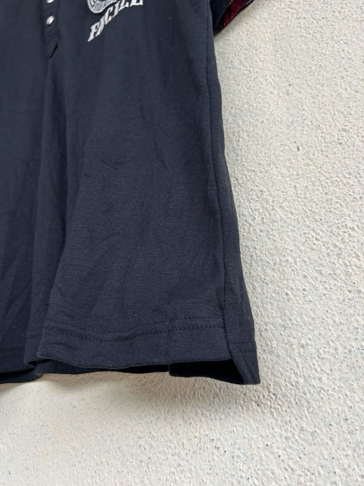 Japanese Brand Facile Breathe Freely Double Collar Tshirt Size US S / EU 44-46 / 1 - 5 Thumbnail