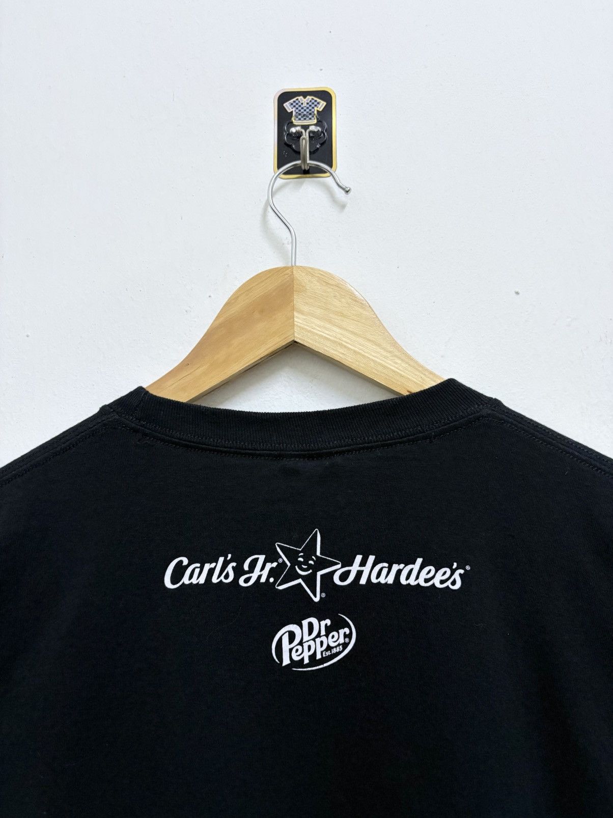 Vintage 2000's Adult Swim [as] Carl Jr Hardee's Dr Pepper T-Shirt Size US L / EU 52-54 / 3 - 4 Thumbnail