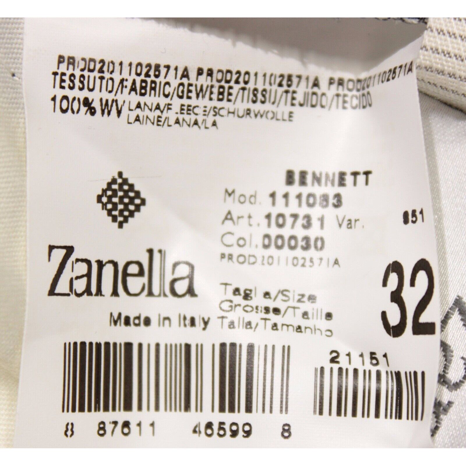 Zanella Zanella New with tags Dress Pants Size 32 US In Gray Size US 32 / EU 48 - 5 Thumbnail