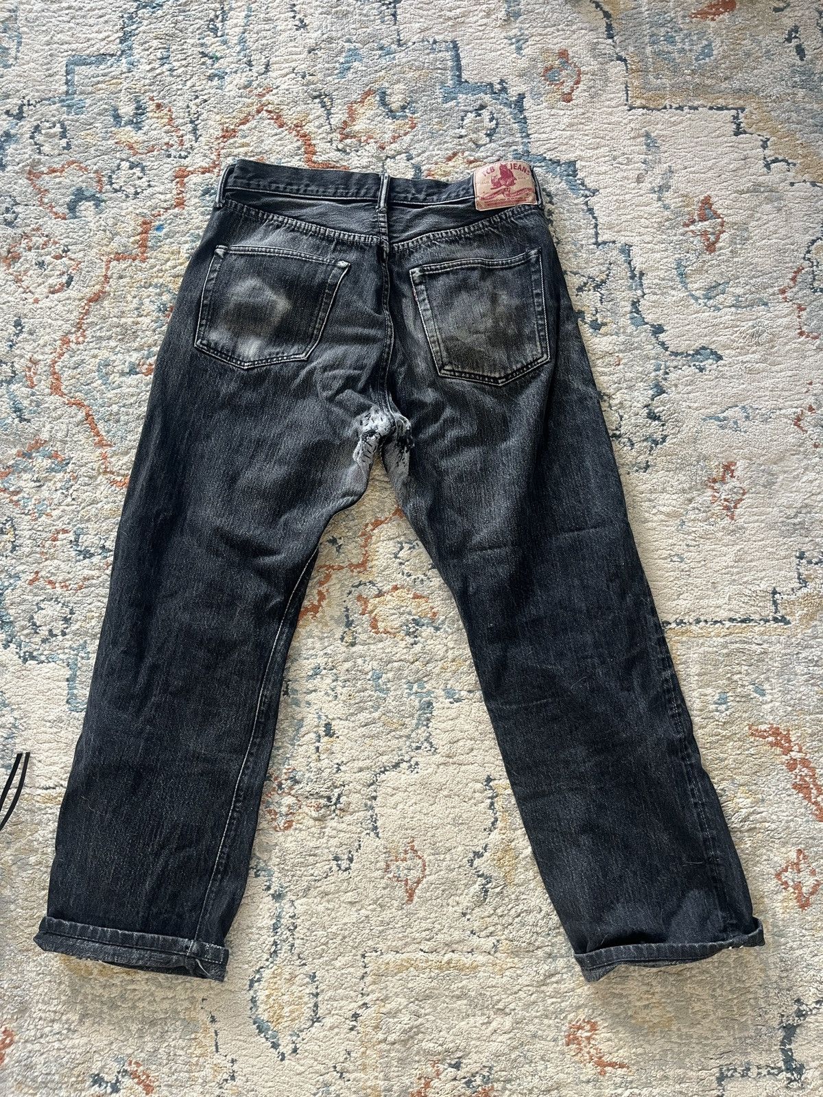 TCB Jeans TCB black x black 50s selvedge denim size 34 Size US 34 / EU 50 - 2 Thumbnail