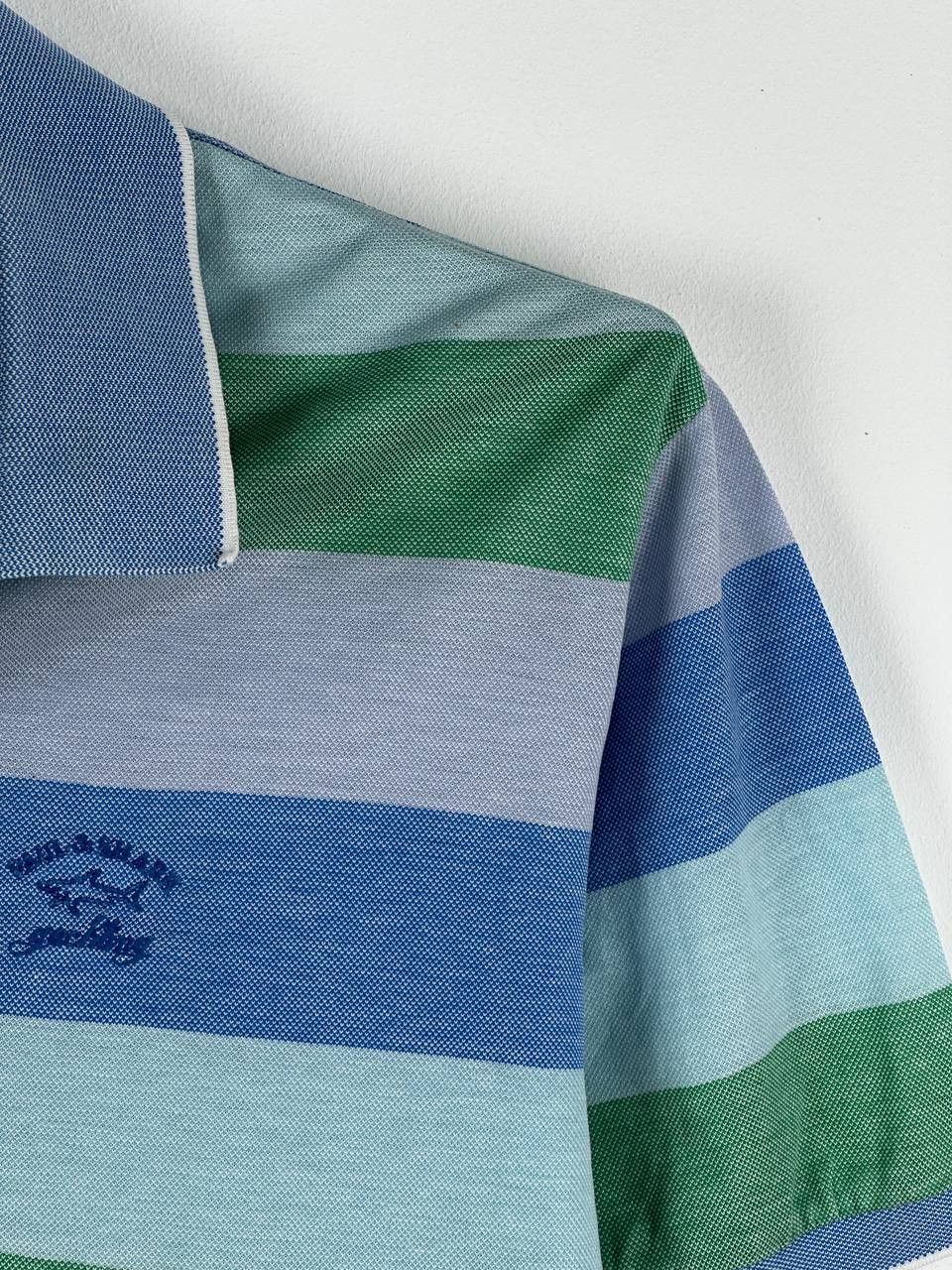 Designer × Paul & Shark Mens Paul Shark Yachting Polo Striped Size US M / EU 48-50 / 2 - 8 Thumbnail