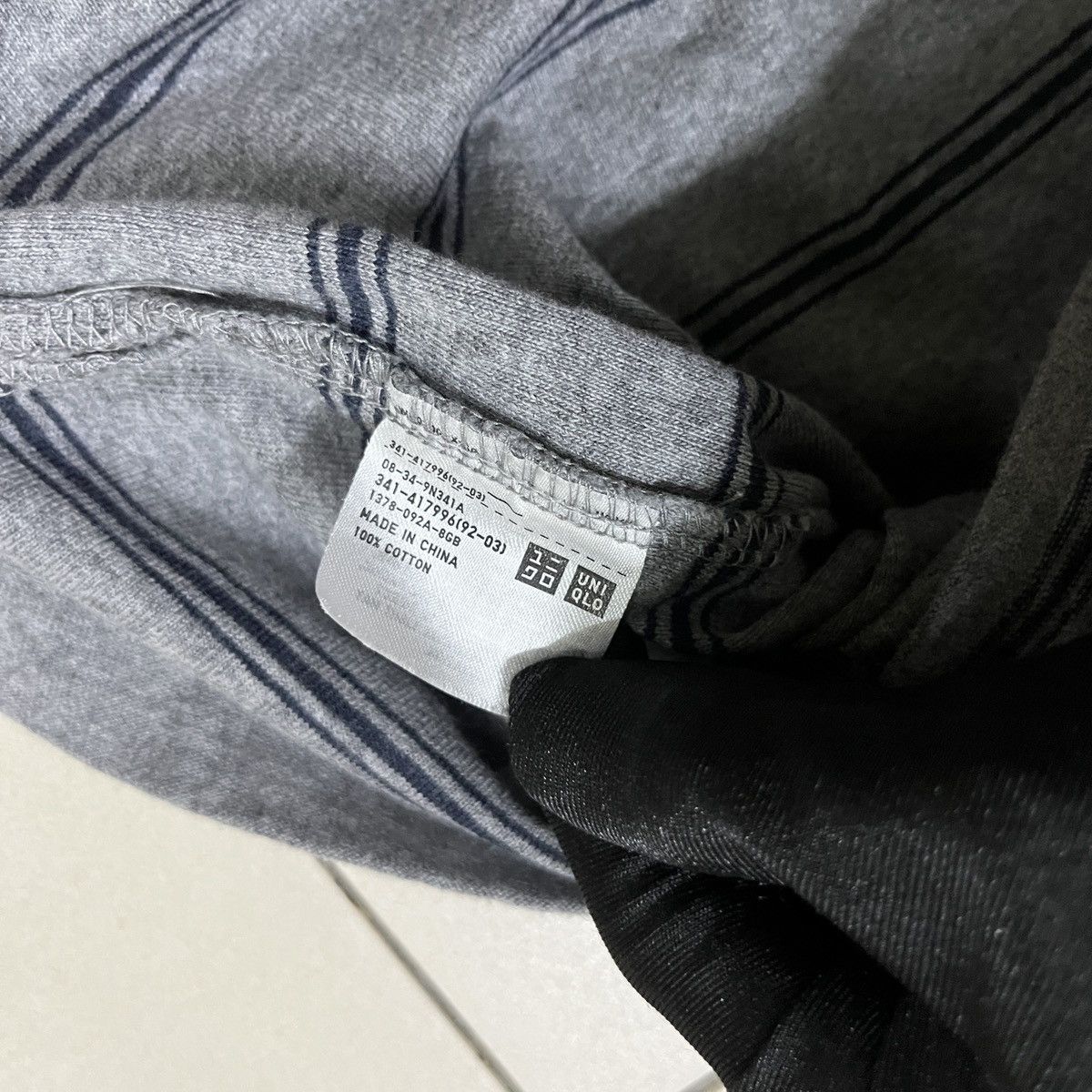 Lemaire × Uniqlo Uniqlo U Lemaire Stripes Pocket T Shirt Size US S / EU 44-46 / 1 - 4 Thumbnail