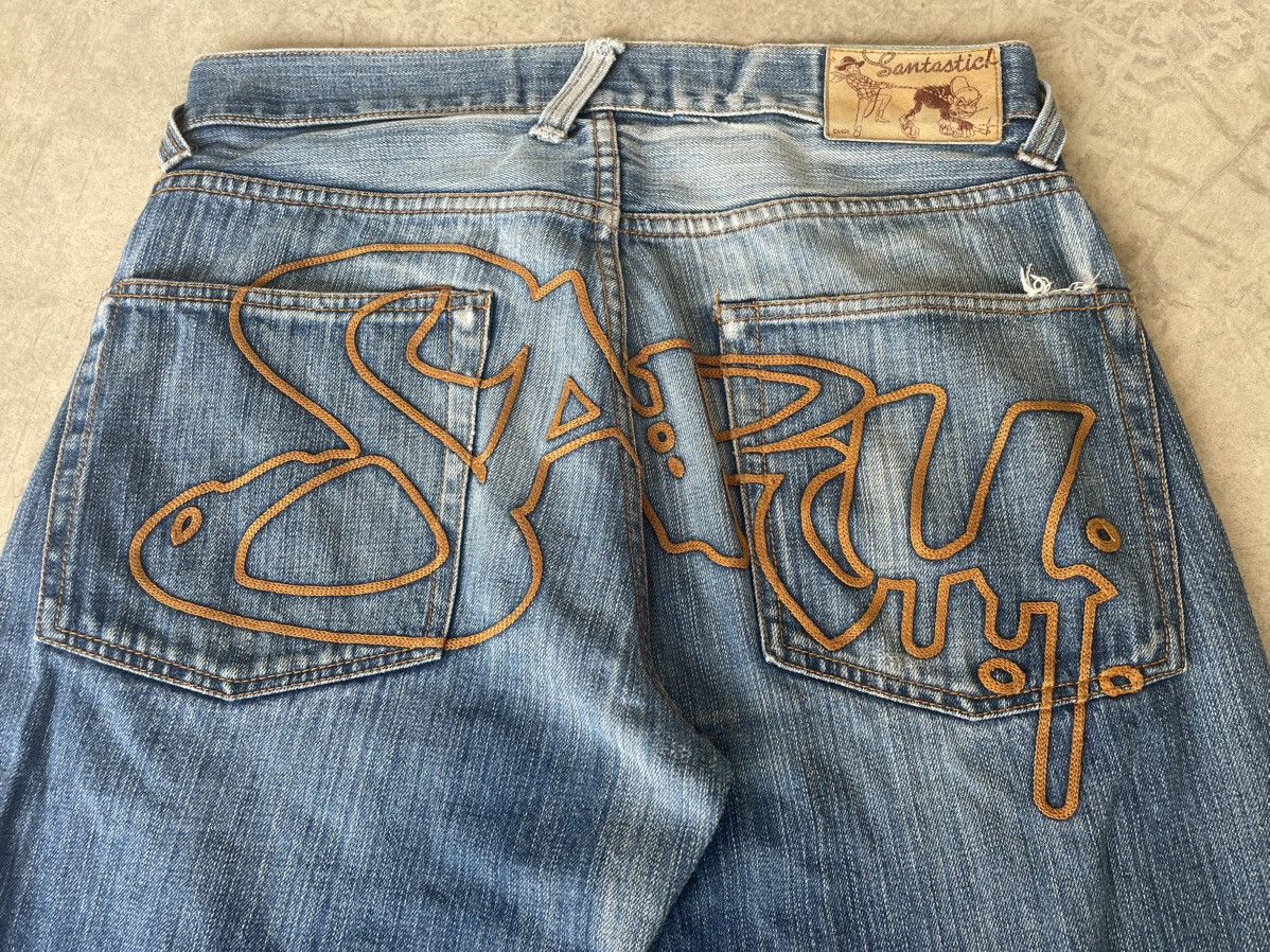 Japanese Brand Japanese Brand Embroidered Jeans Size US 32 / EU 48 - 4 Thumbnail