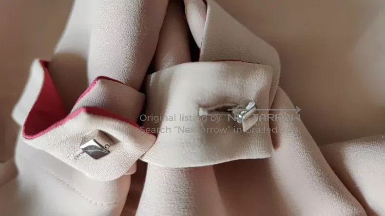 Loro Piana LORO PIANA Light pink silk shirt Size XS / US 0-2 / IT 36-38 - 3 Thumbnail