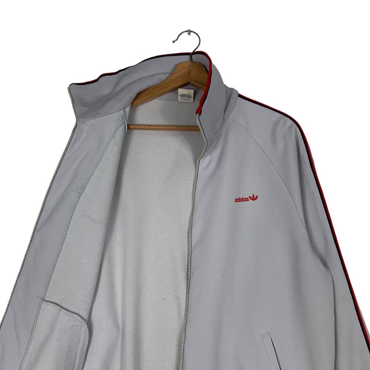 Adidas ADIDAS Trefoil Embroidery Small Logo Track Jacket #1274-C57 Size US M / EU 48-50 / 2 - 10 Thumbnail