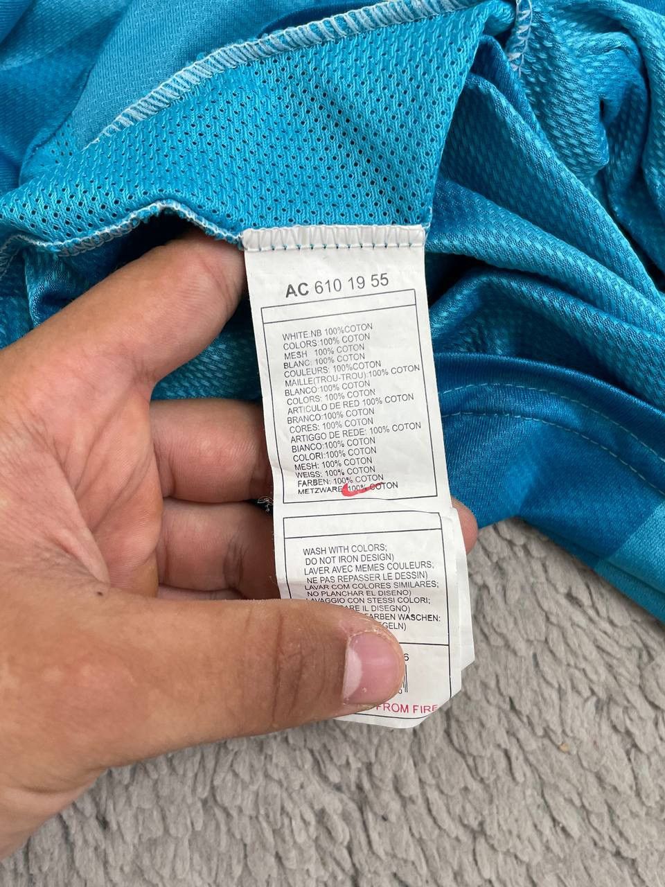 Nike × Vintage Nike Barcelona Vintage Soccer Jersey #19 Messi Rare Item Size US S / EU 44-46 / 1 - 11 Thumbnail