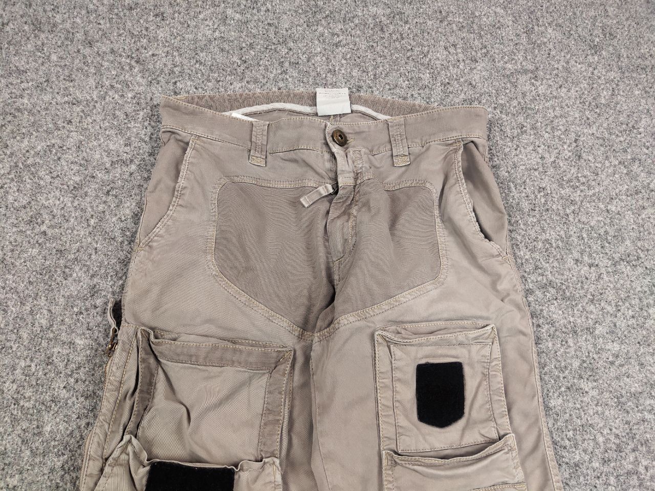 Aeronautica Militare Aeronautica Militare Vintage logo Cargo Zip Beige Pants Size US 30 / EU 46 - 11 Thumbnail