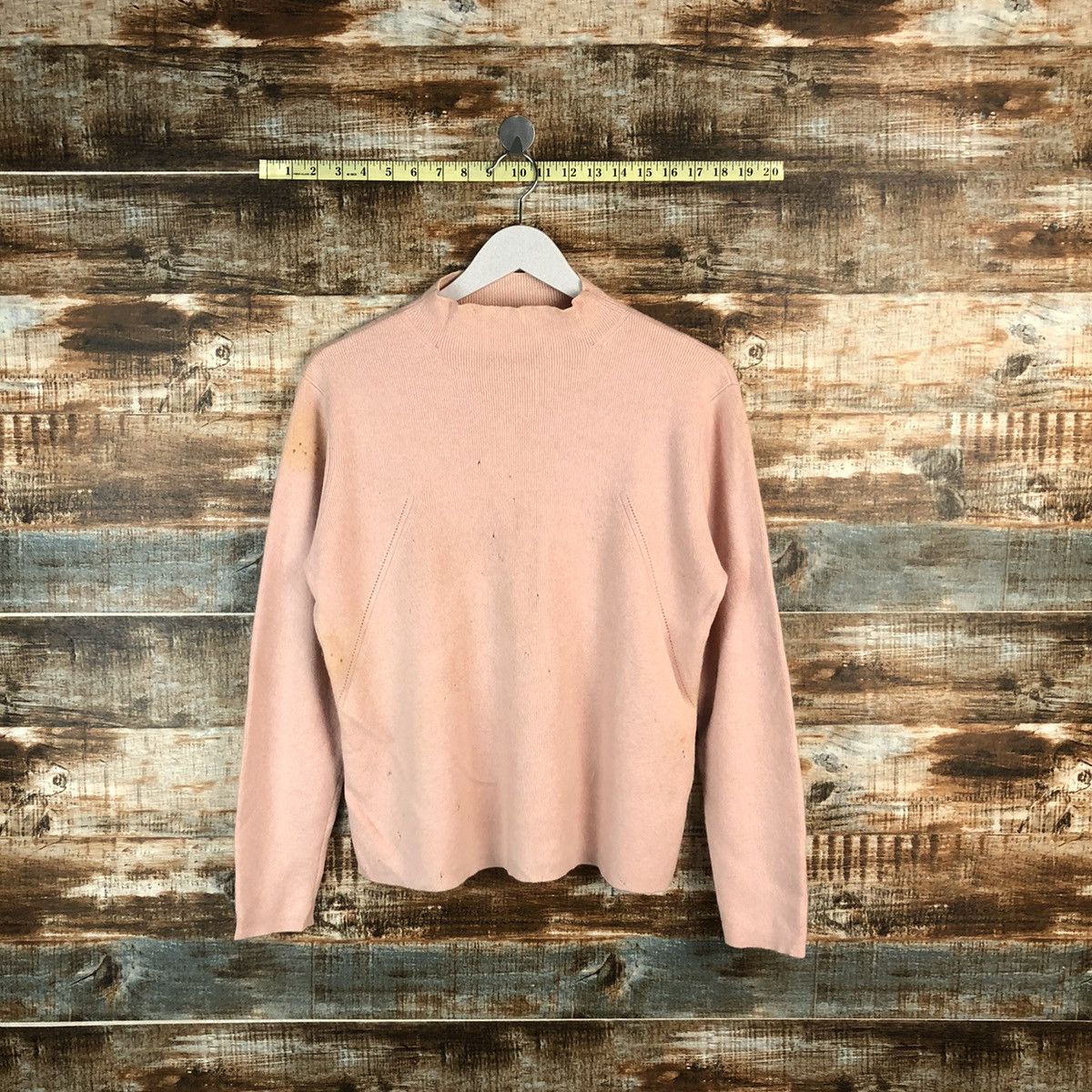 Homespun Knitwear × Japanese Brand Senk Ma Pink Knitwear #A1844 Size M / US 6-8 / IT 42-44 - 1 Thumbnail