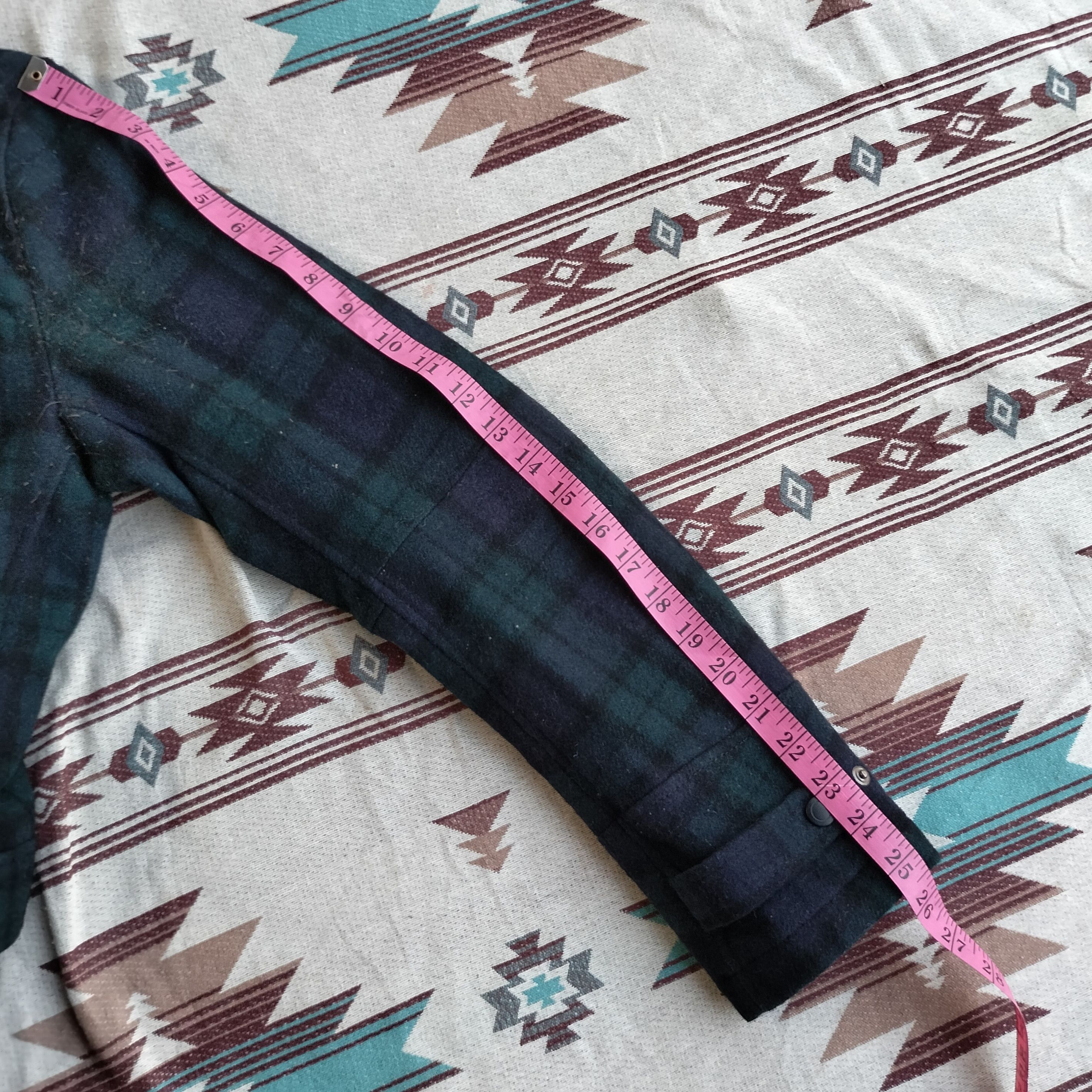 Nicole Club Nicole Club For Men japan plaid wool jacket Size US M / EU 48-50 / 2 - 16 Thumbnail