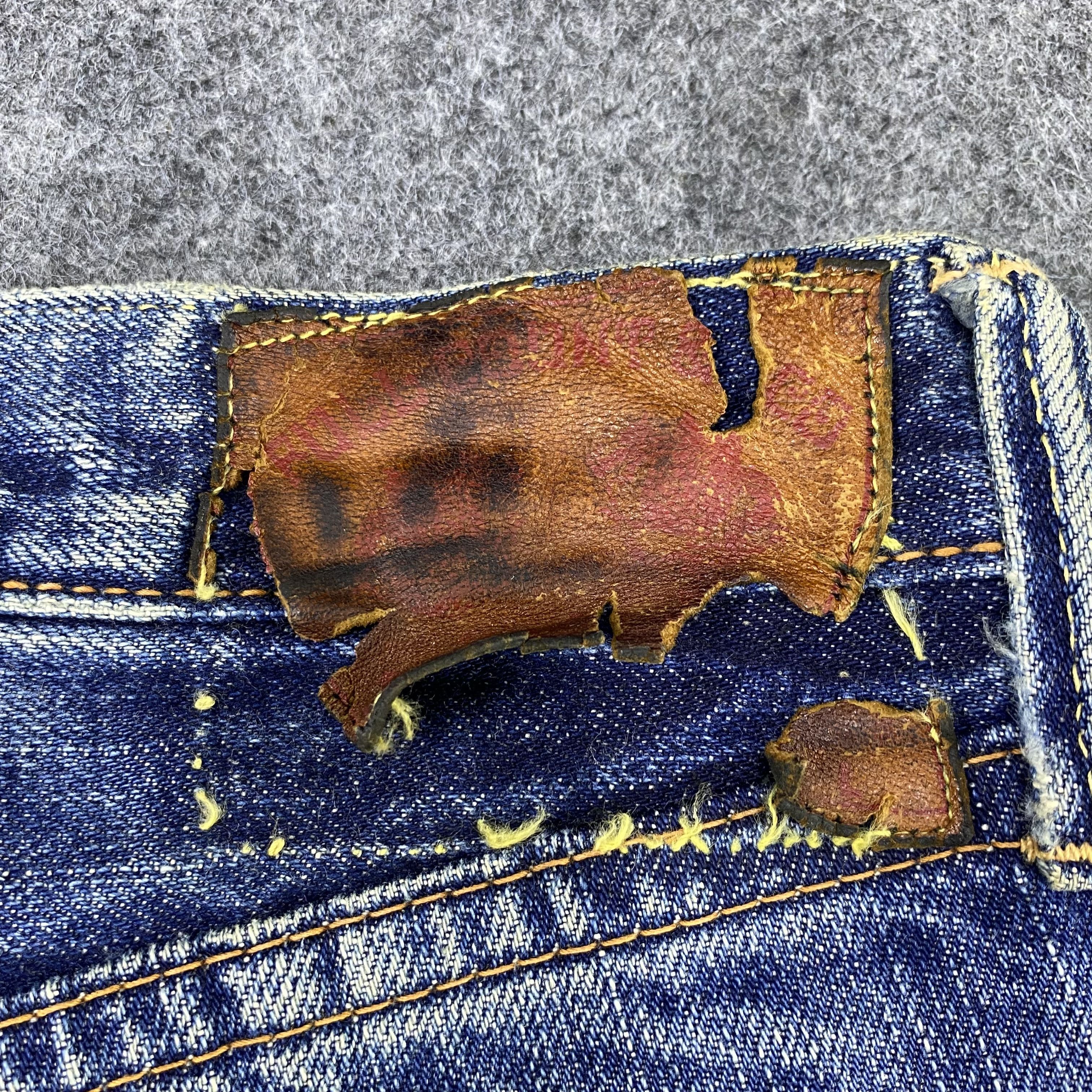 Full Count & Co. × Japanese Brand × Vintage Vintage Full Count & Co. Fly Button Blue Wash Jeans-J1167 Size US 29 - 12 Thumbnail