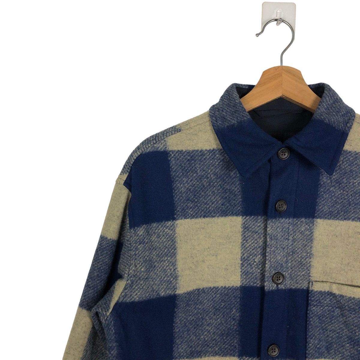 Flannel 🔥90’s Chore Flannel Jacket Uniqlo Japan Issey Miyake Tartan Size US M / EU 48-50 / 2 - 7 Thumbnail