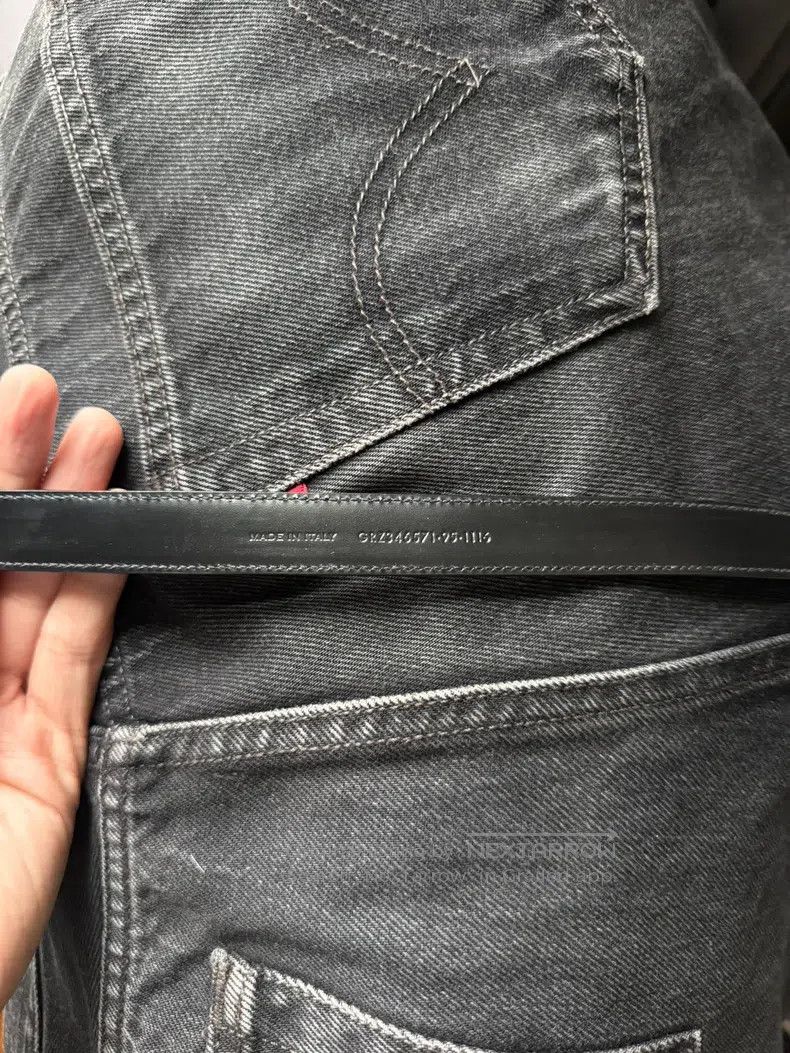 Saint Laurent Paris Saint Laurent Paris Classic carved belt Size ONE SIZE - 2 Thumbnail
